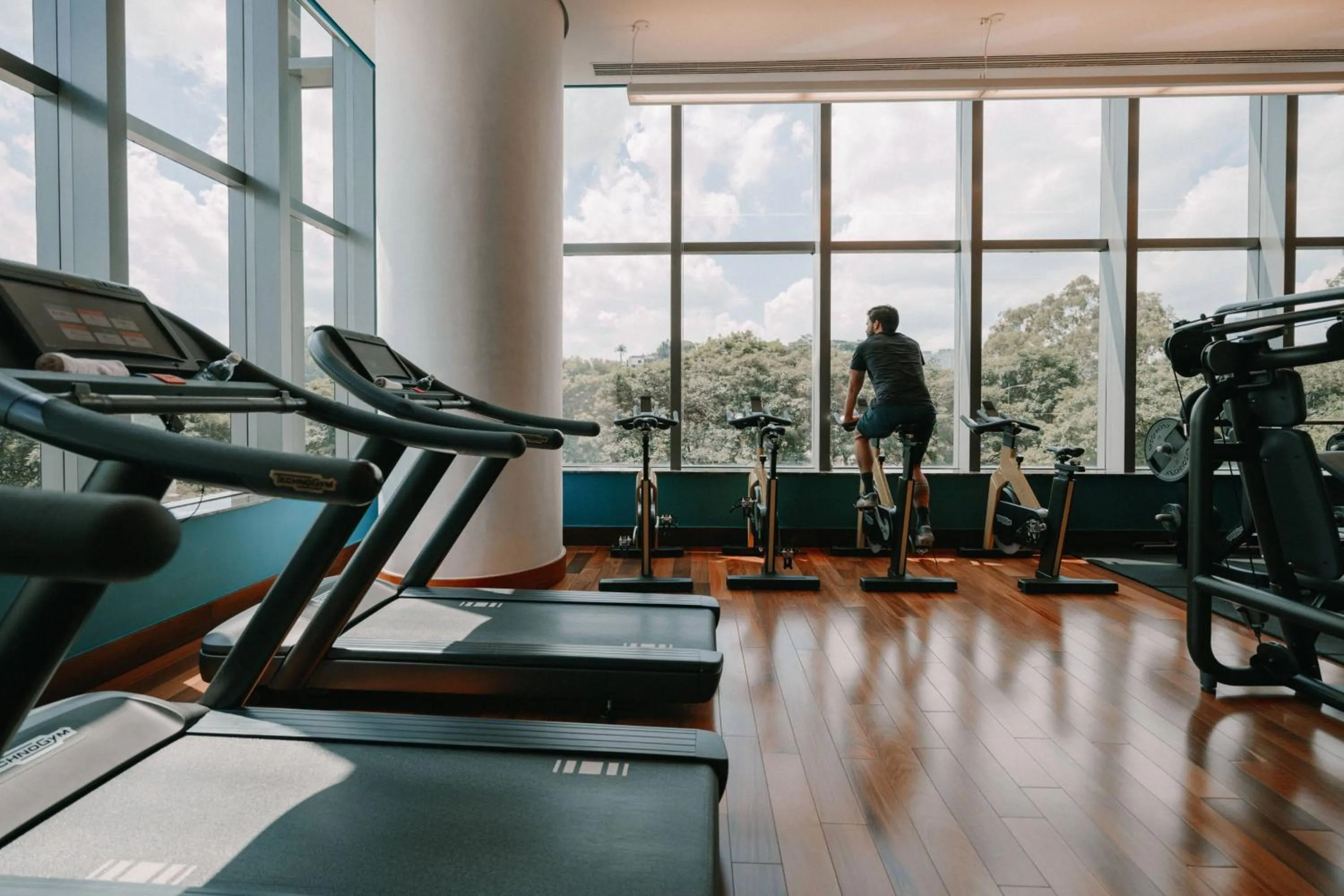 Fitness centre/facilities in JW Marriott Hotel Sao Paulo