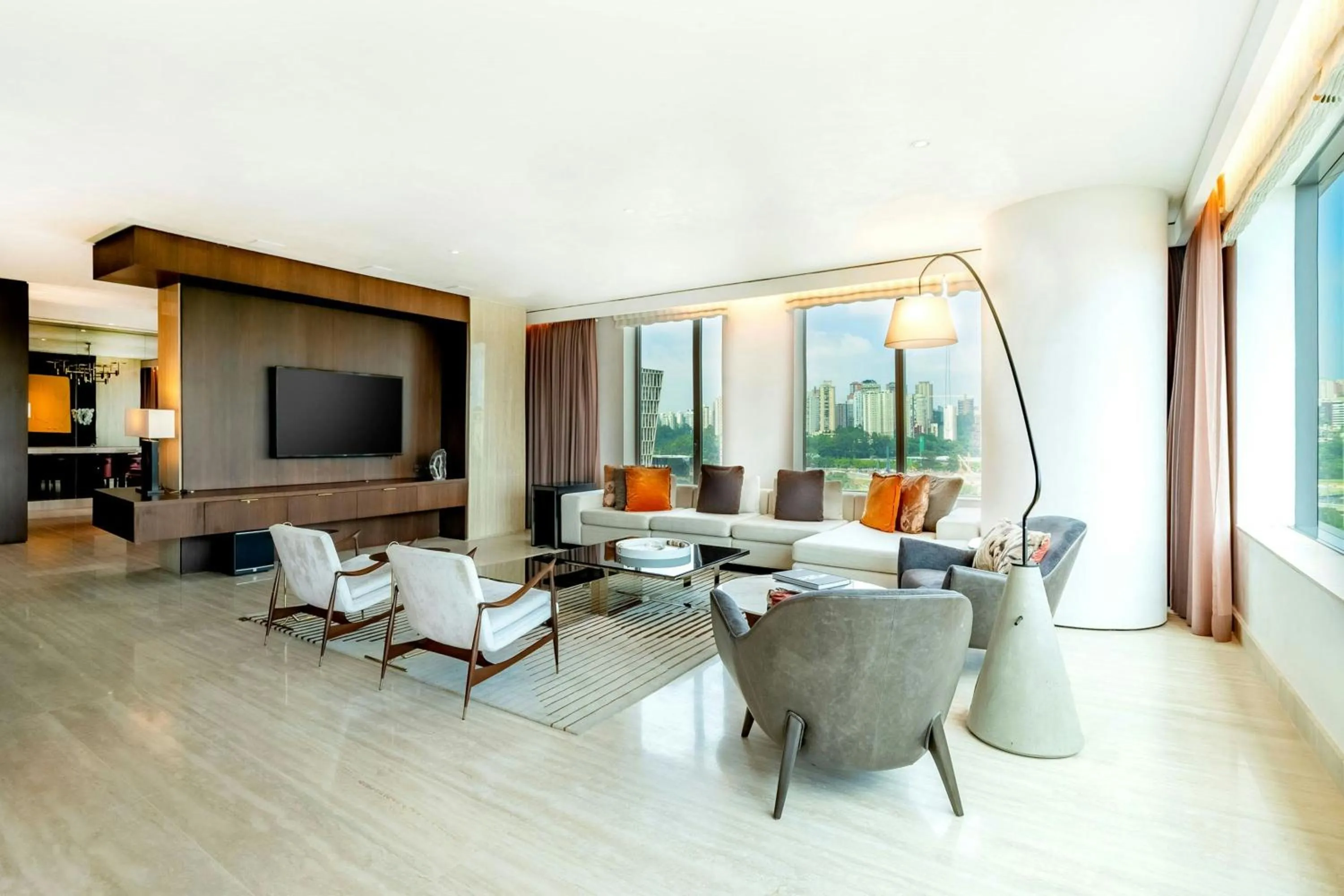 Living room in JW Marriott Hotel Sao Paulo