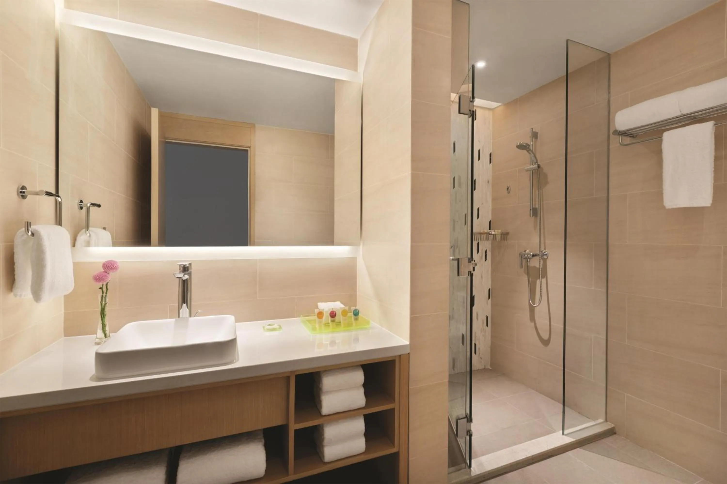 Bathroom in Hyatt Place Chengdu Pebble Walk