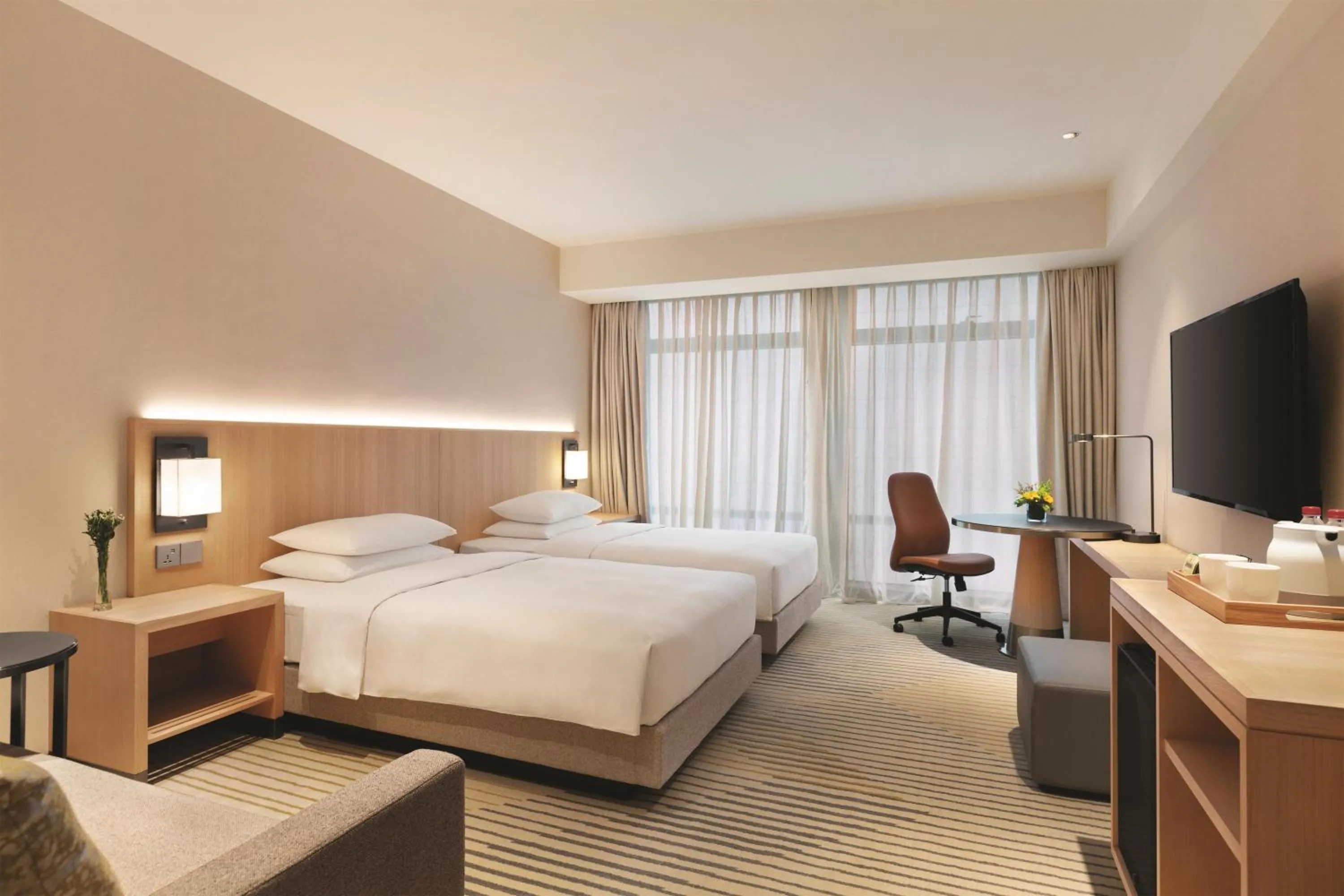 Bedroom, Bed in Hyatt Place Chengdu Pebble Walk