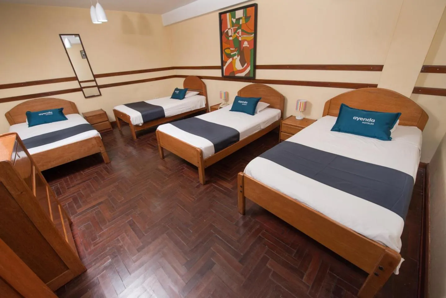 Bed in Ayenda Posada Inn