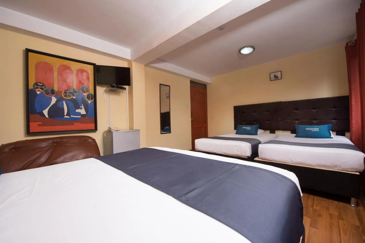 Bed in Ayenda Posada Inn