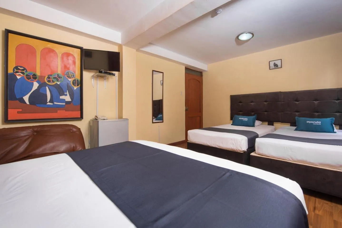 Bed in Ayenda Posada Inn