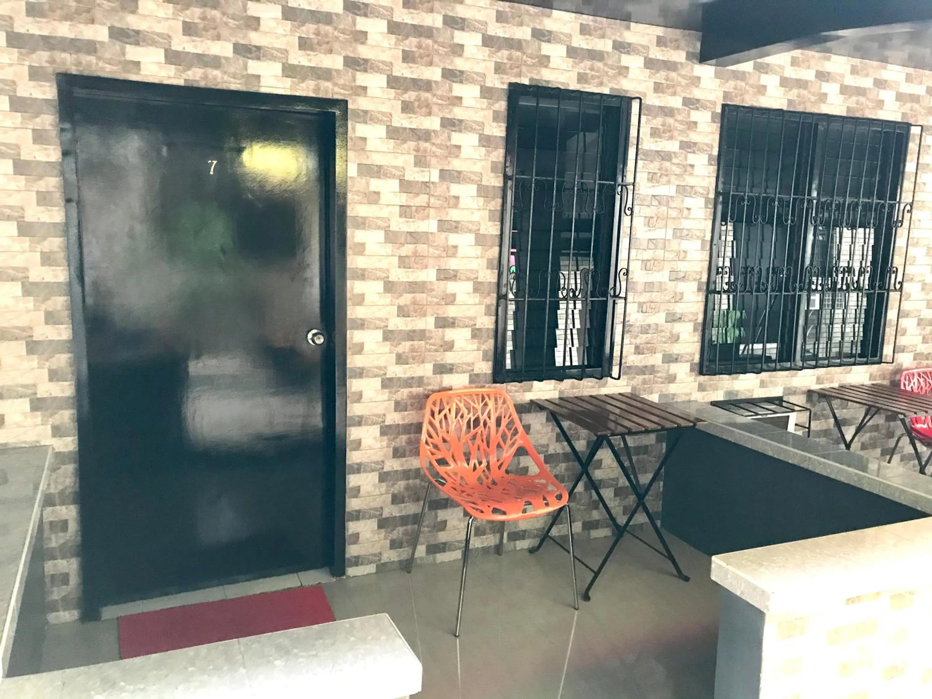 Balcony/Terrace in HalfWay House Hostel Mactan Cebu Airport