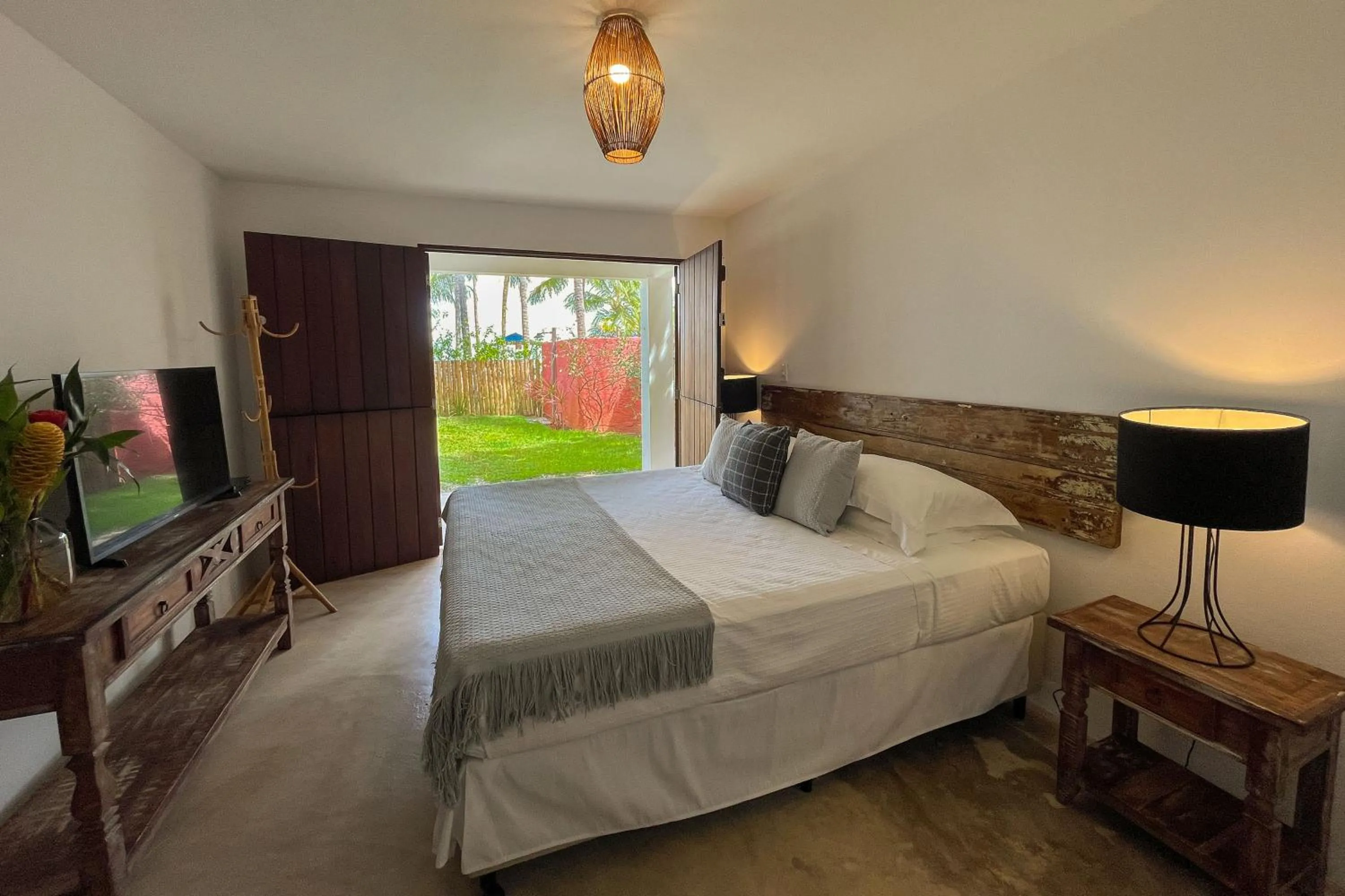 Bed in Pousada Vila Cobé