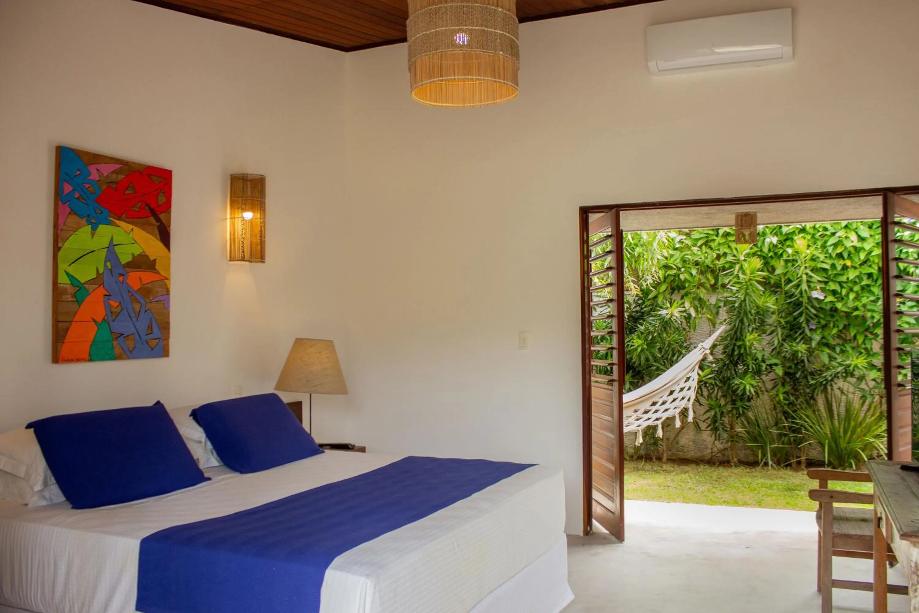 Bed in Pousada Vila Cobé