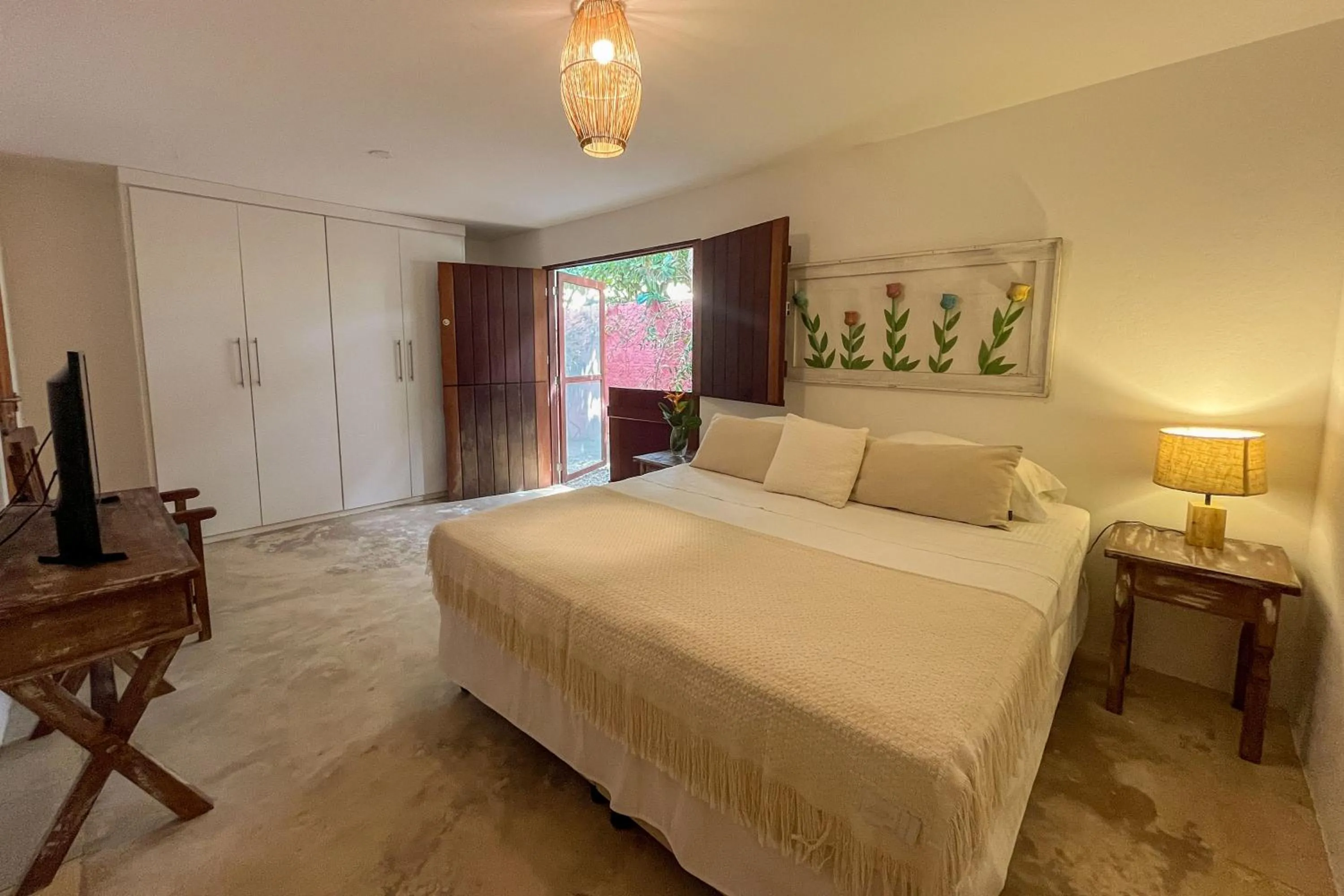 Bed in Pousada Vila Cobé