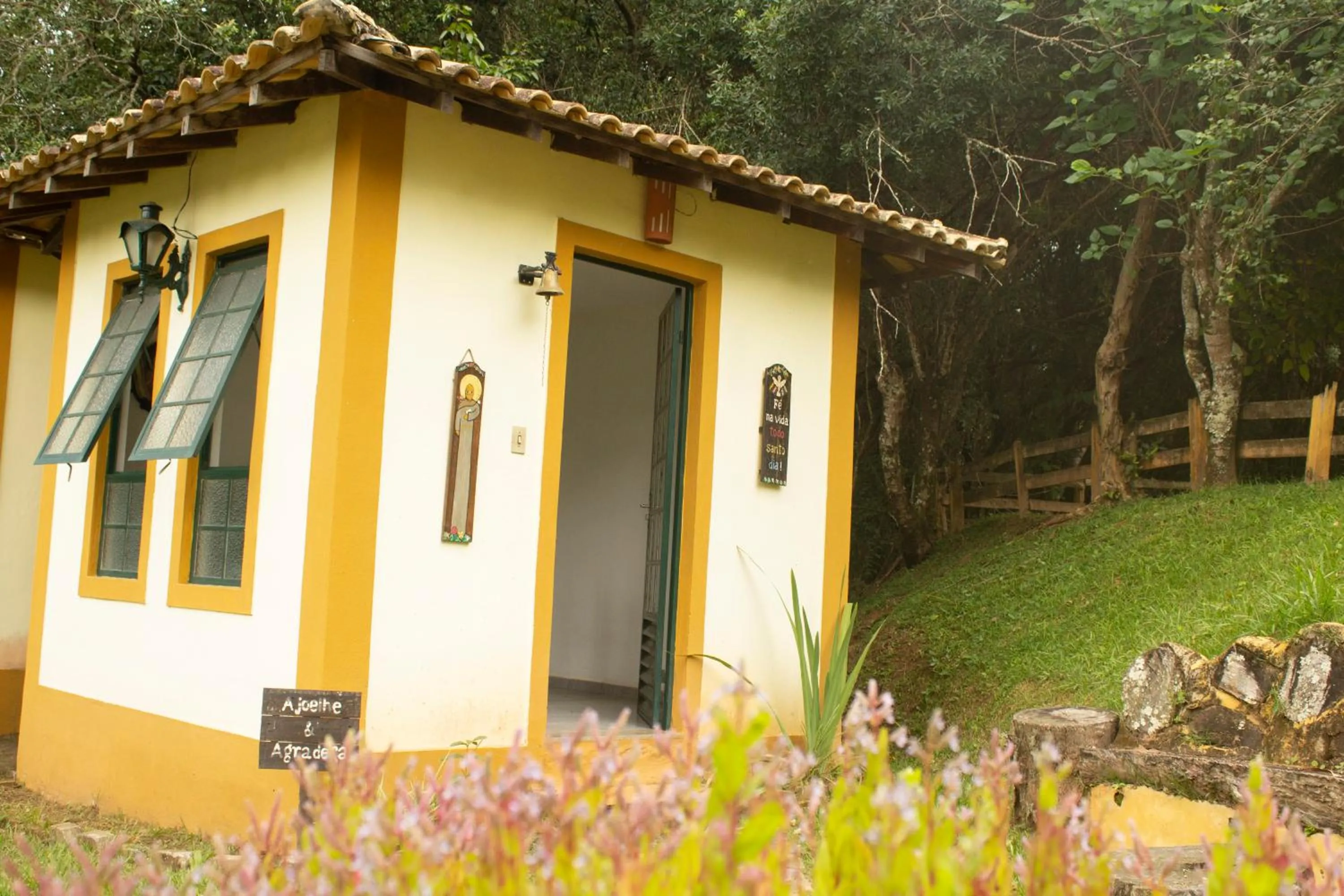 Garden view in Vila Chico