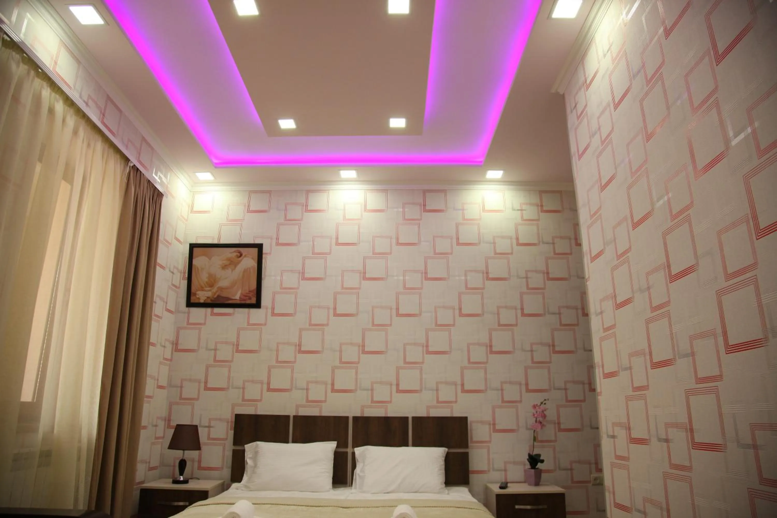 Bed in Hotel Felisa Gyumri