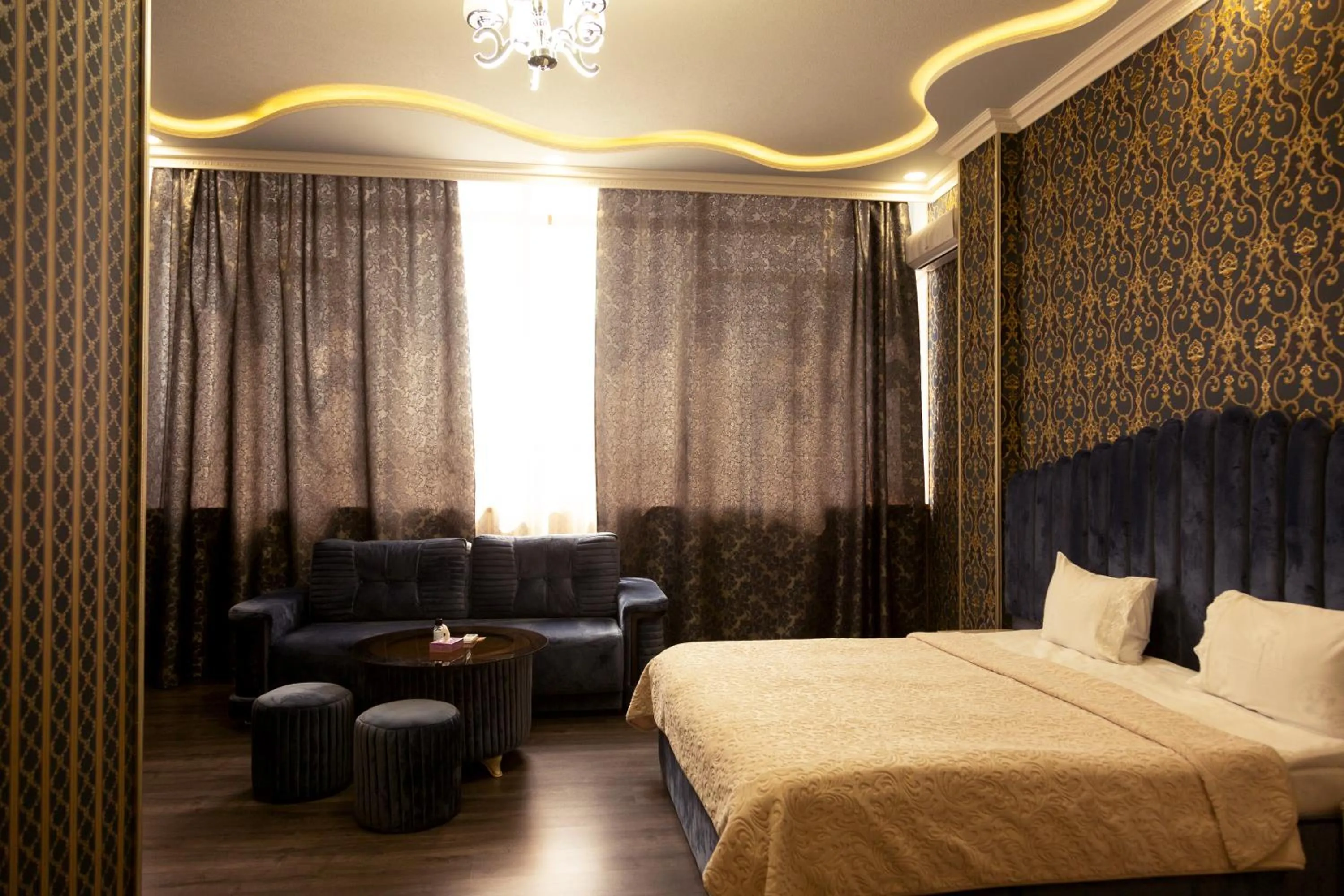 Bed in Hotel Felisa Gyumri