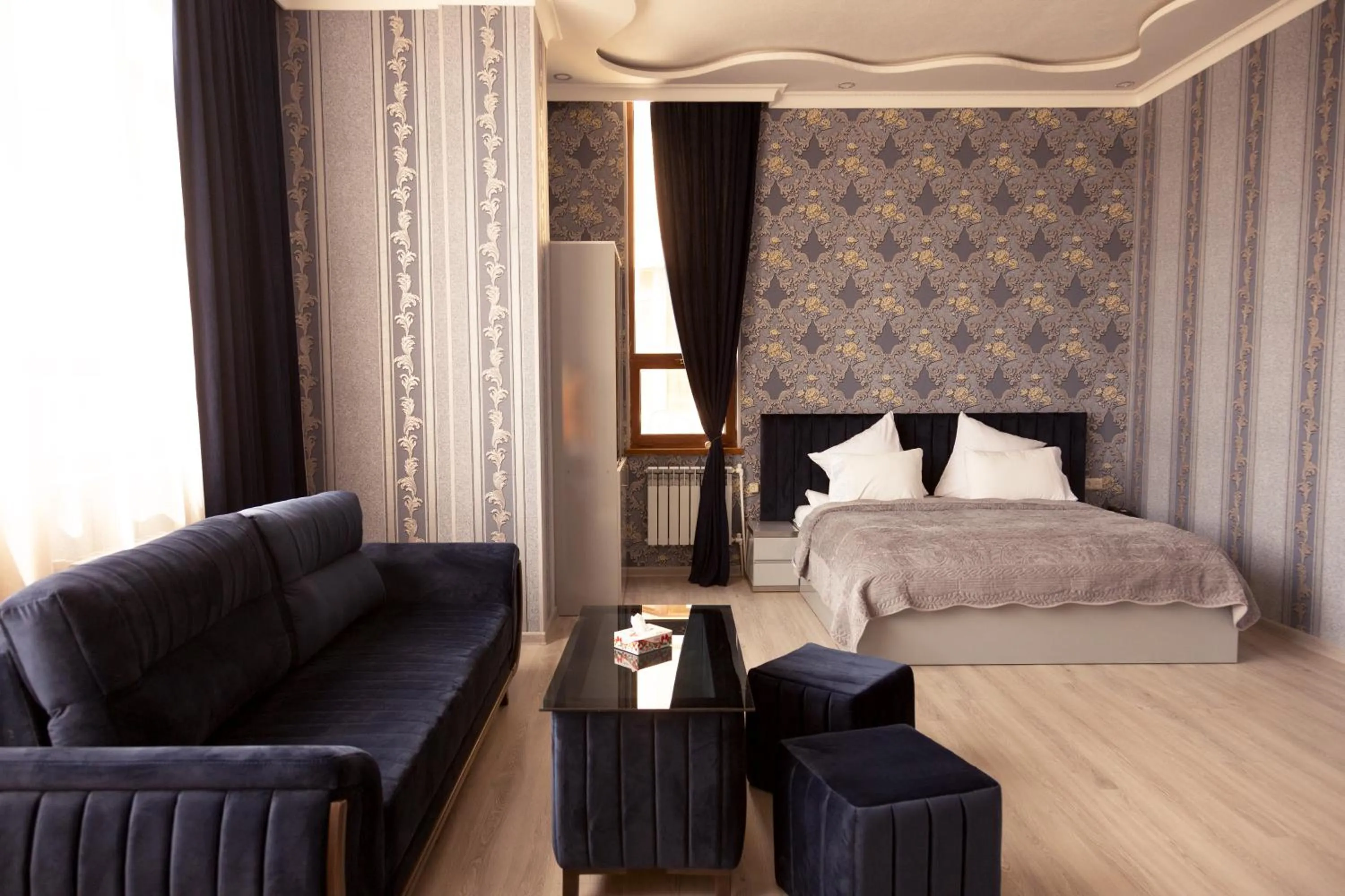 Bed in Hotel Felisa Gyumri