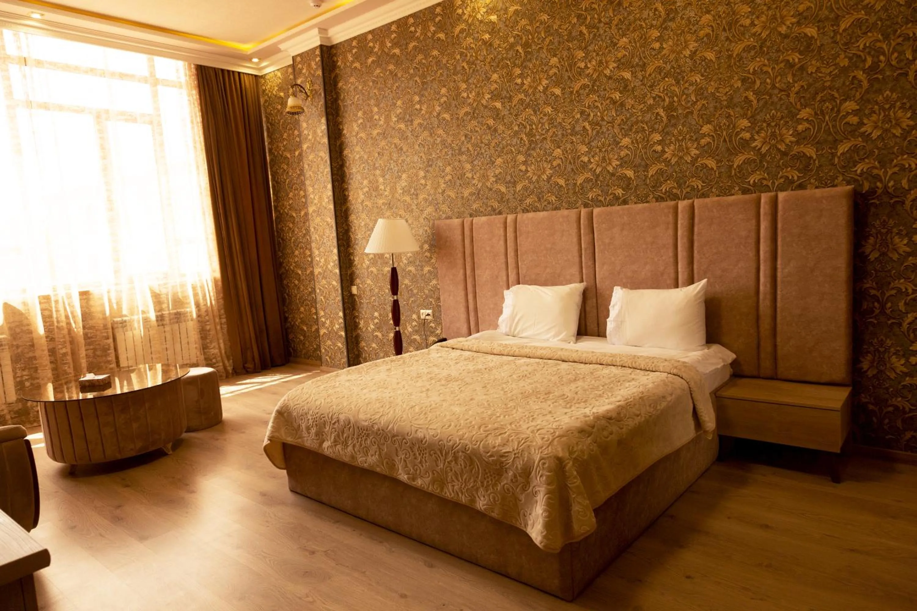 Bed in Hotel Felisa Gyumri
