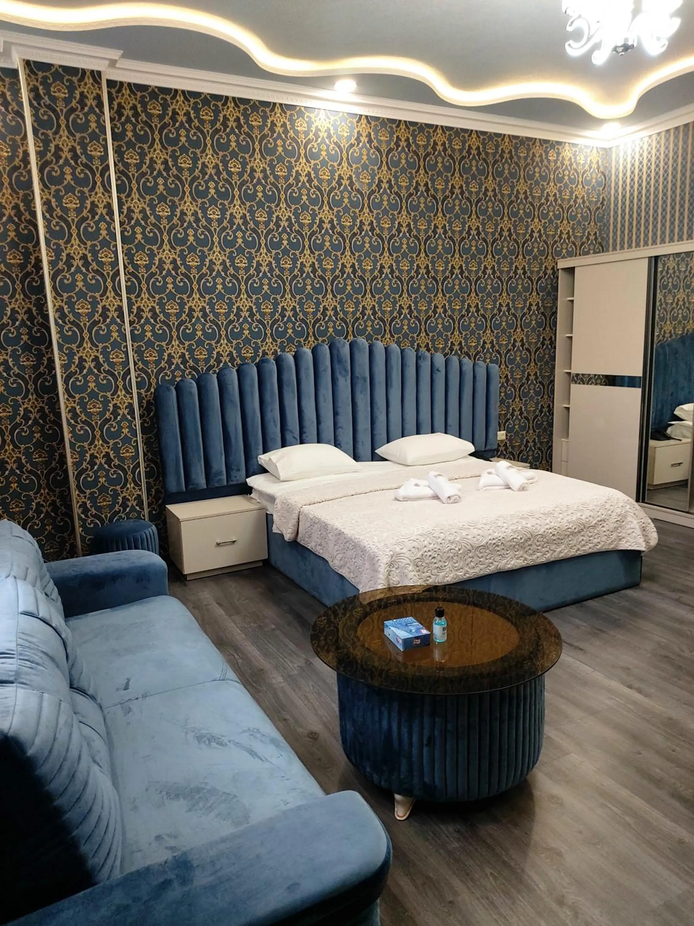 Bed in Hotel Felisa Gyumri