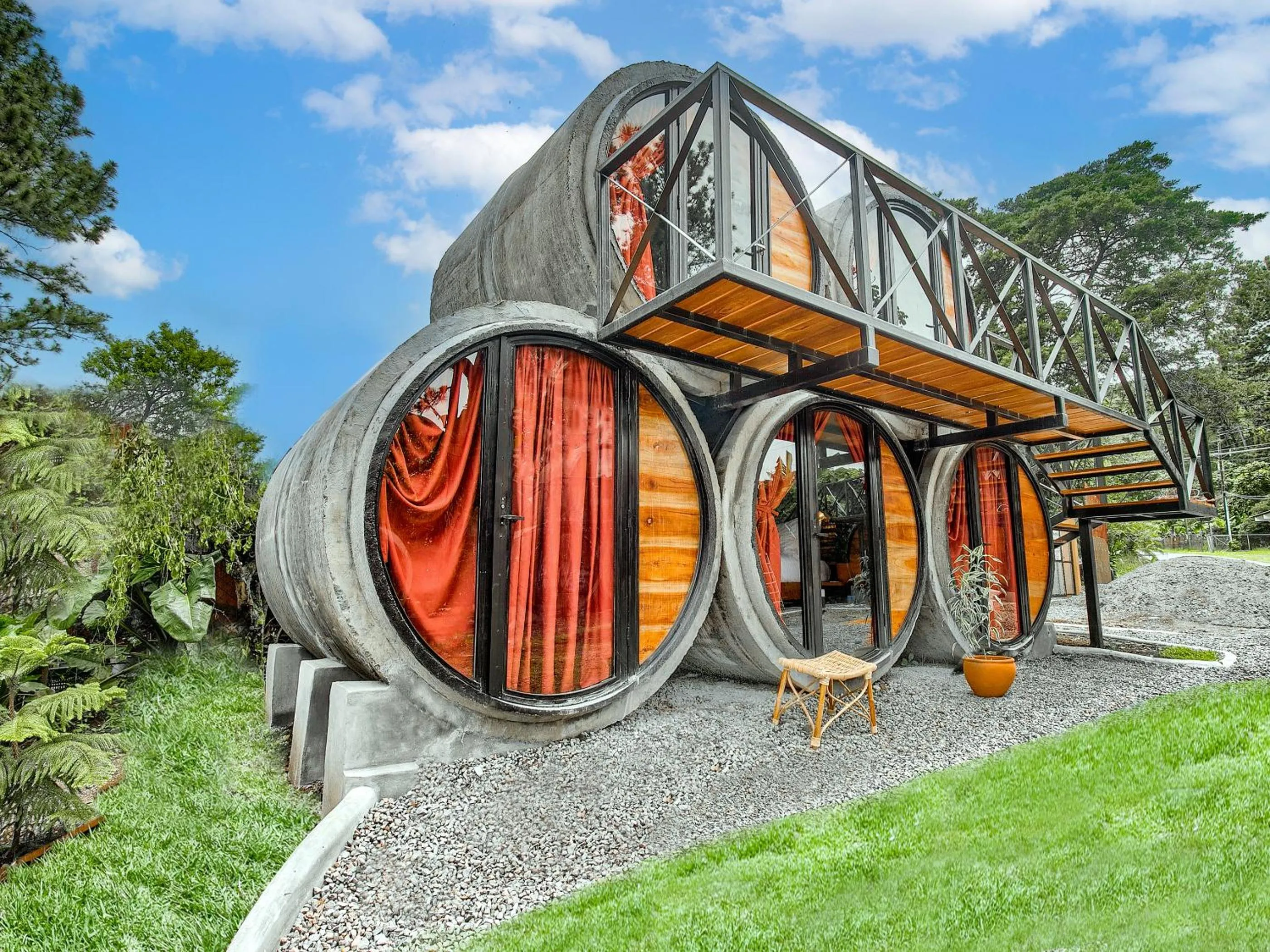 Garden view in Selina Boquete