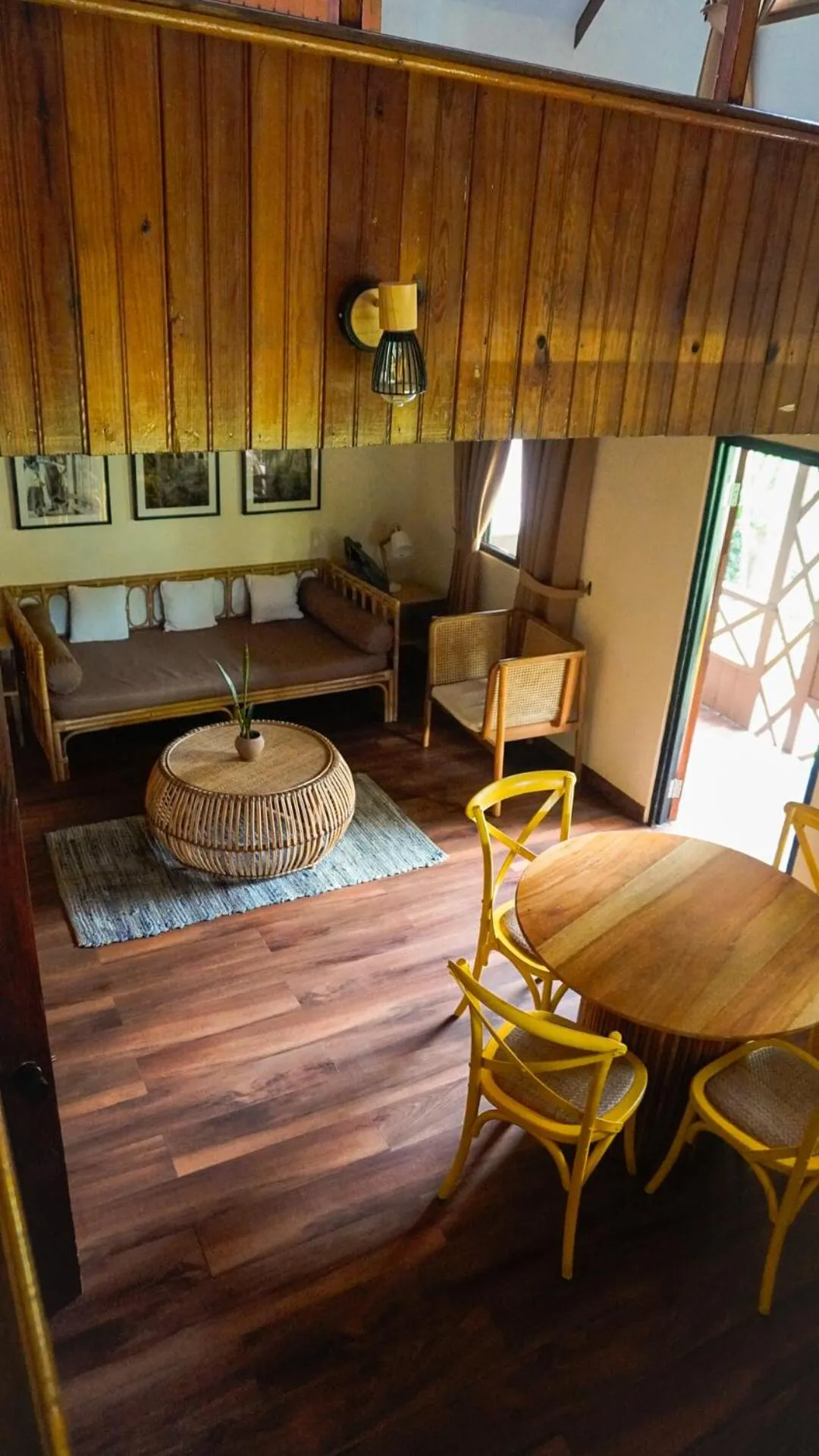 Seating area in Selina Boquete