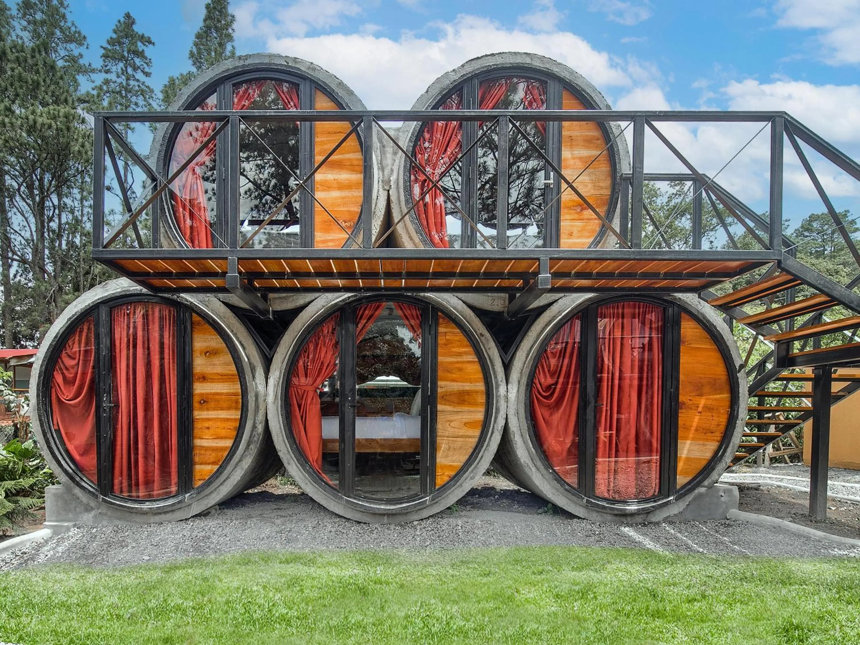 Garden view in Selina Boquete