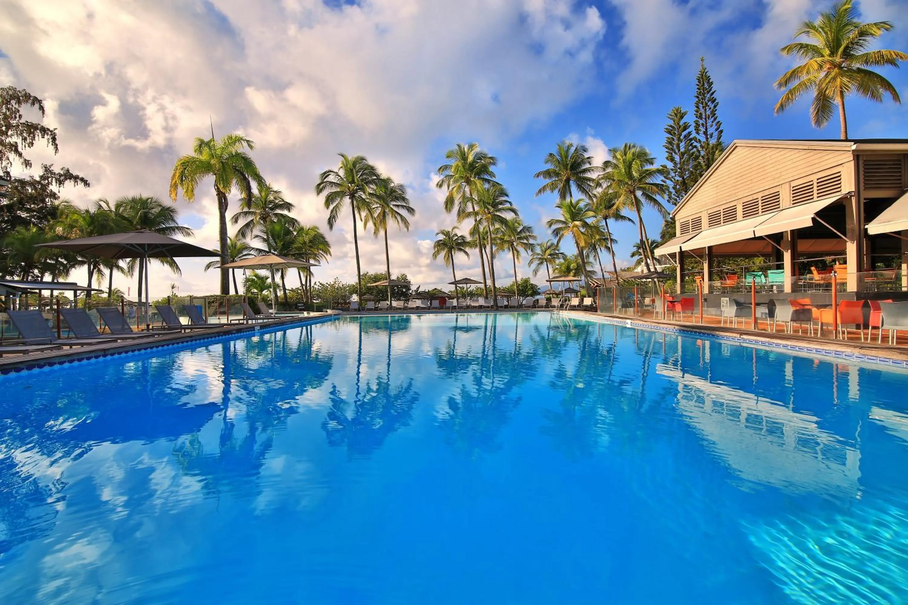 Swimming pool in La Creole Beach Hotel & Spa