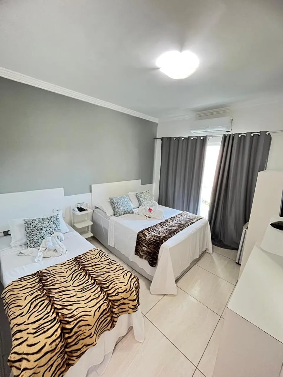 Bed in Pousada Verdes Mares