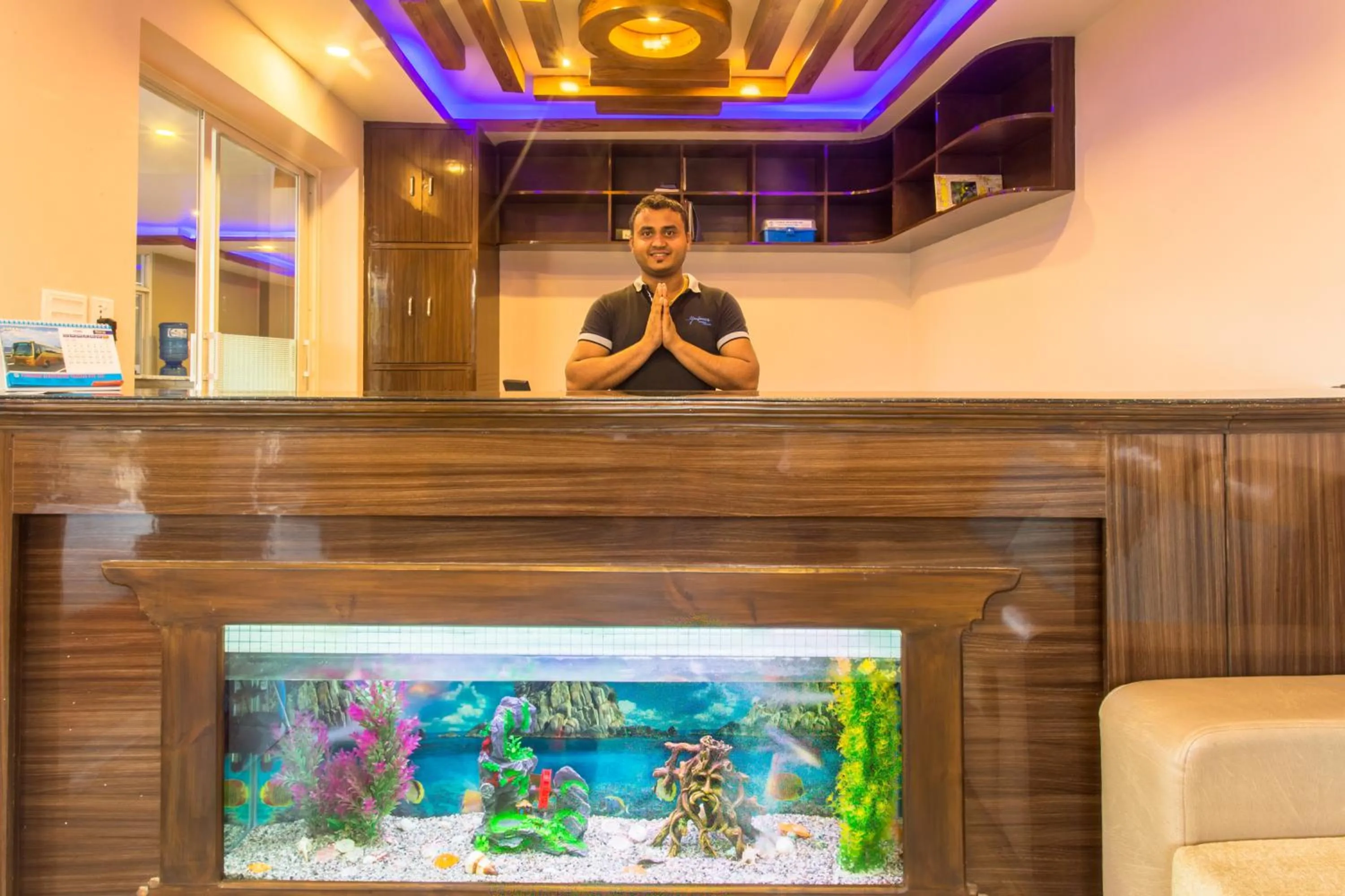 Lobby or reception in Hotel Beijing Lu