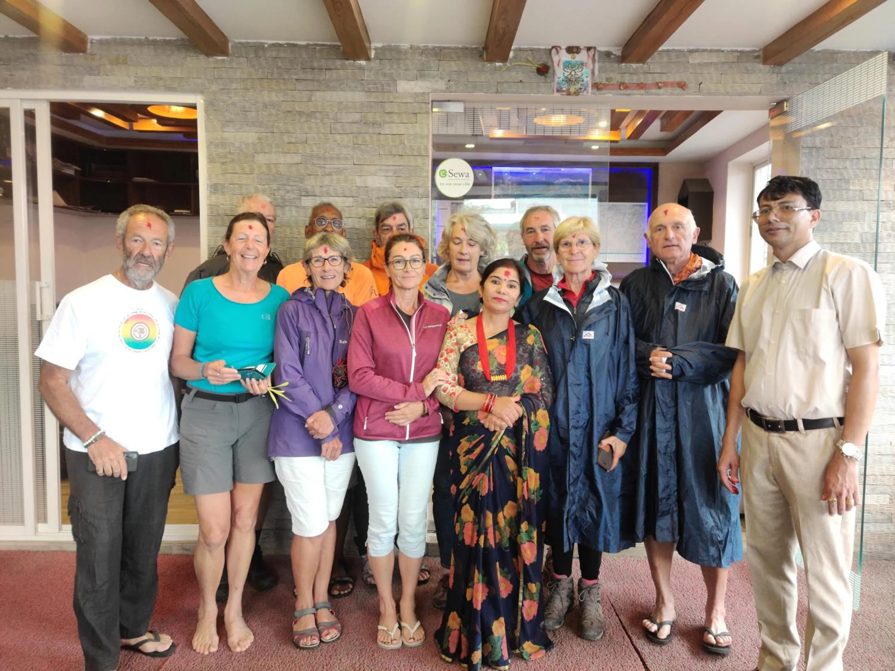 group of guests in Hotel Beijing Lu