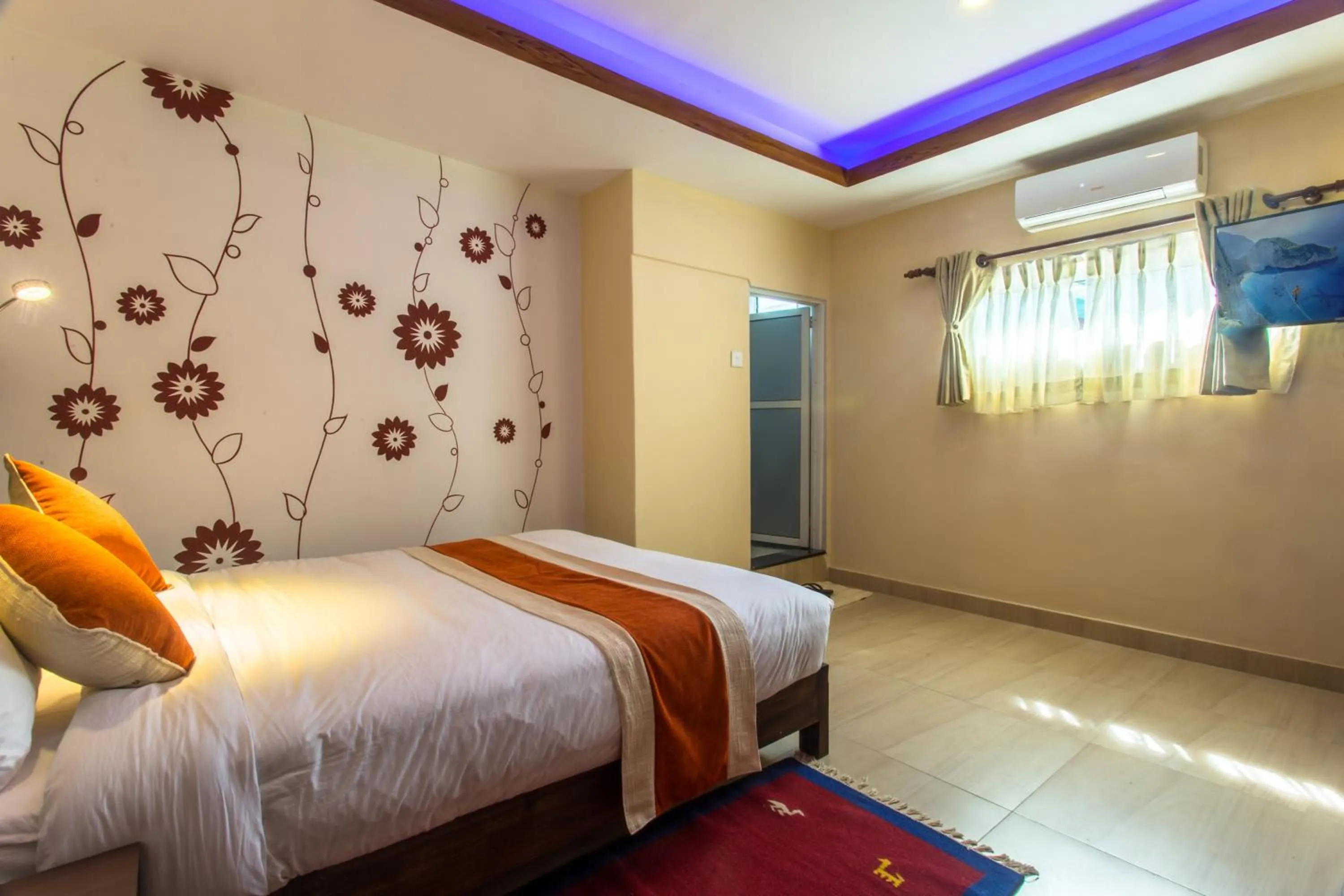 Bed in Hotel Beijing Lu