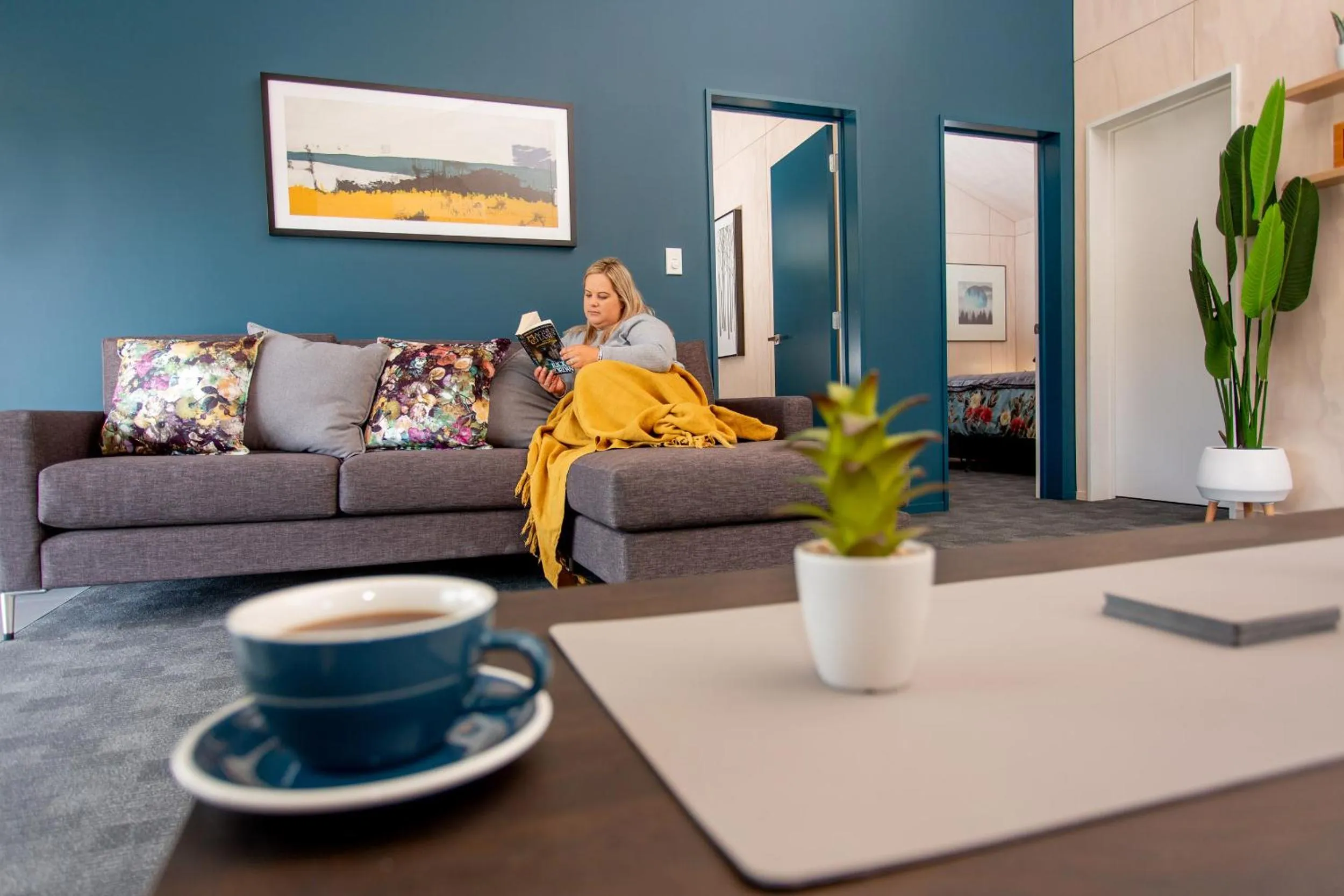 Living room in Hanmer Springs TOP 10 Holiday Park