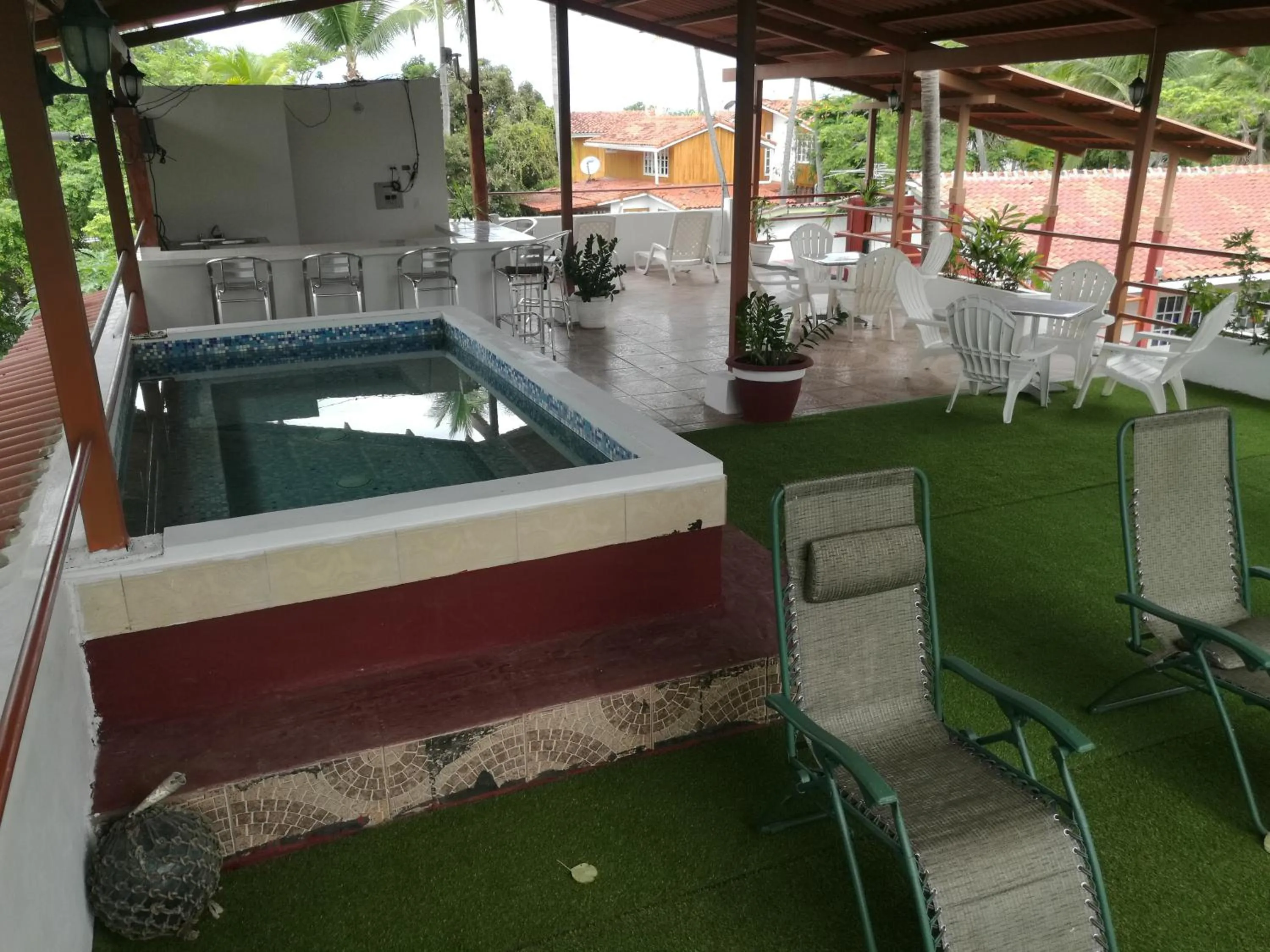 Swimming pool in Hotel Gerald