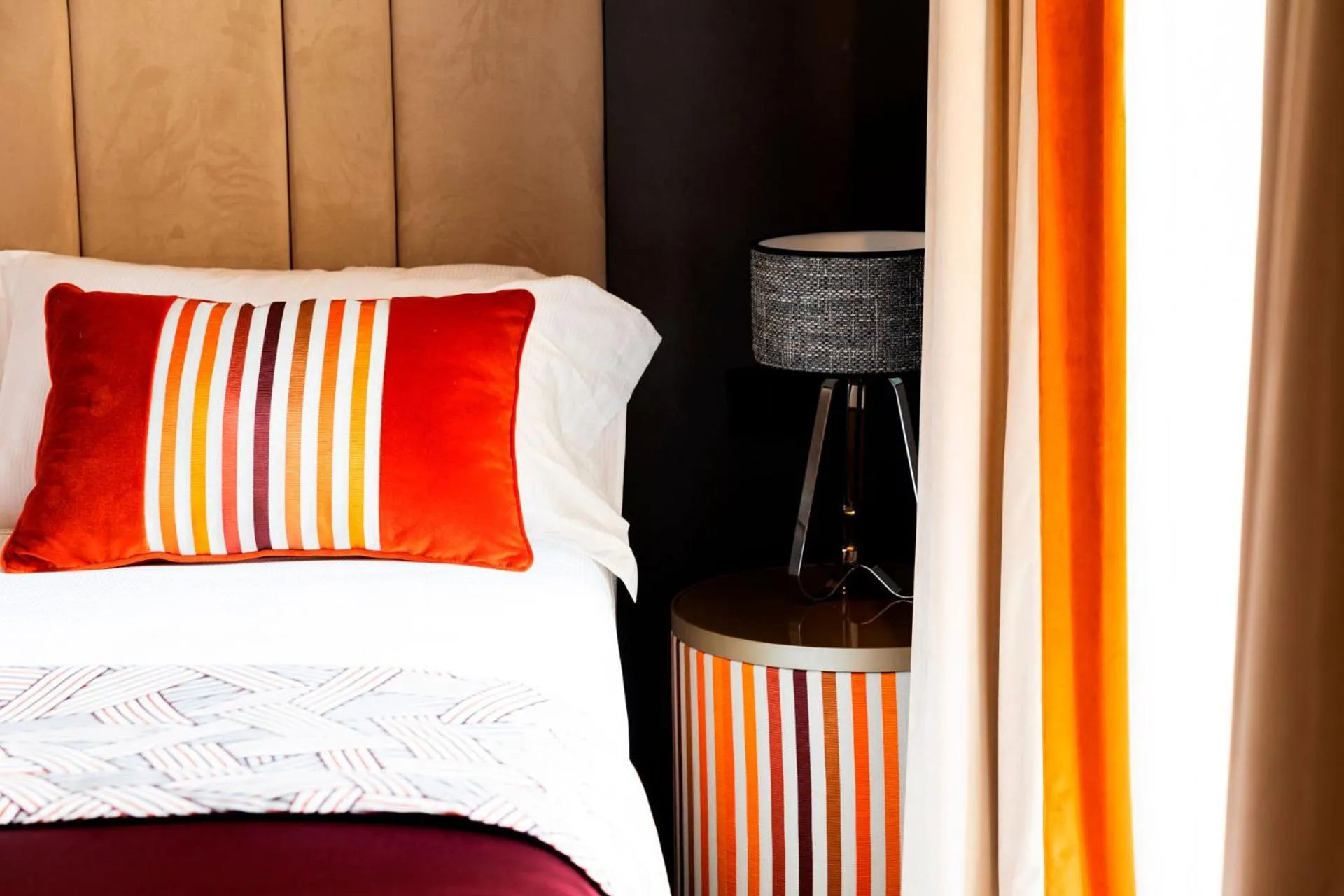 Bed in Amadomus Luxury Suites