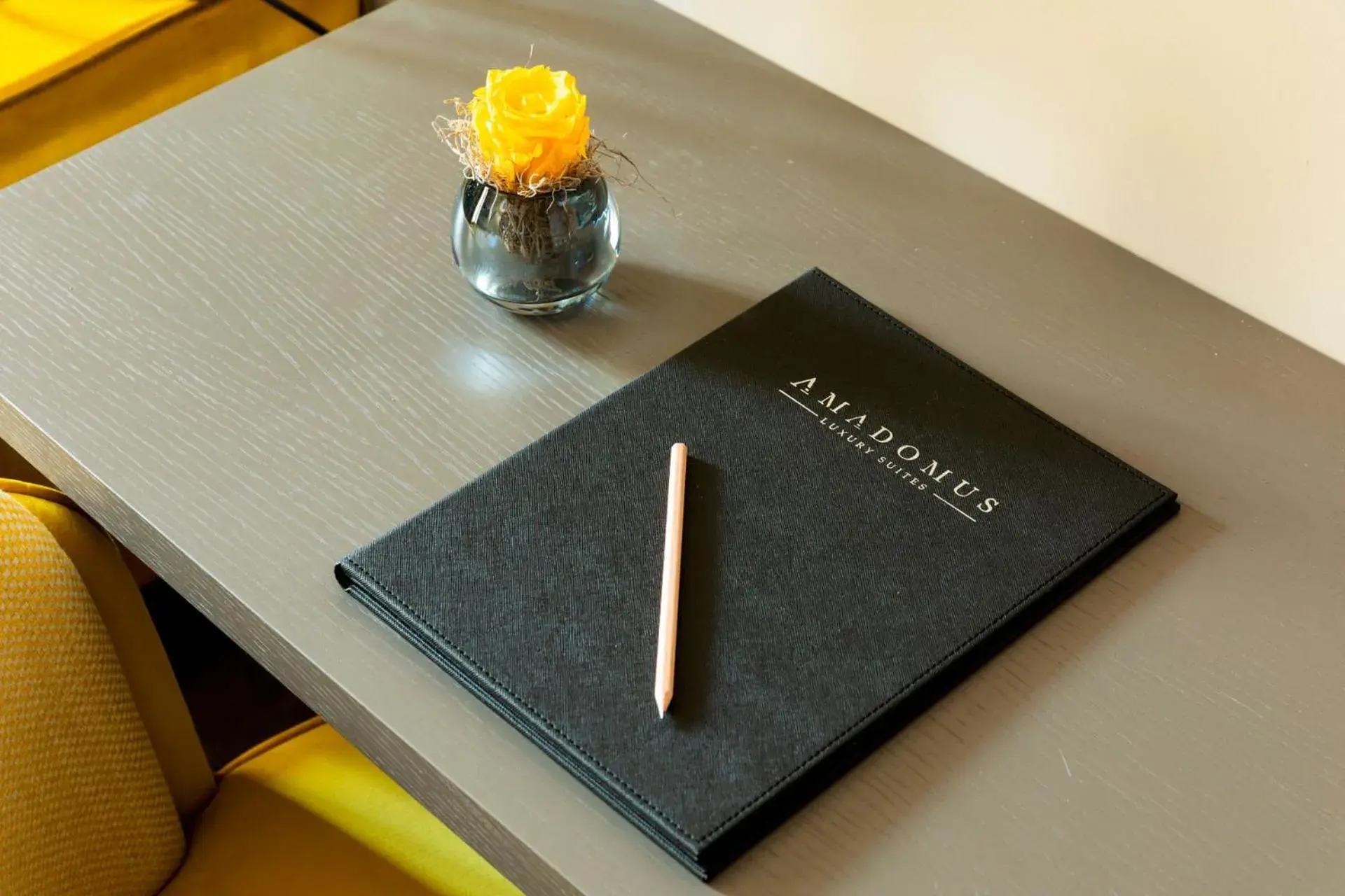 Seating area in Amadomus Luxury Suites Seating area in Amadomus Luxury Suites