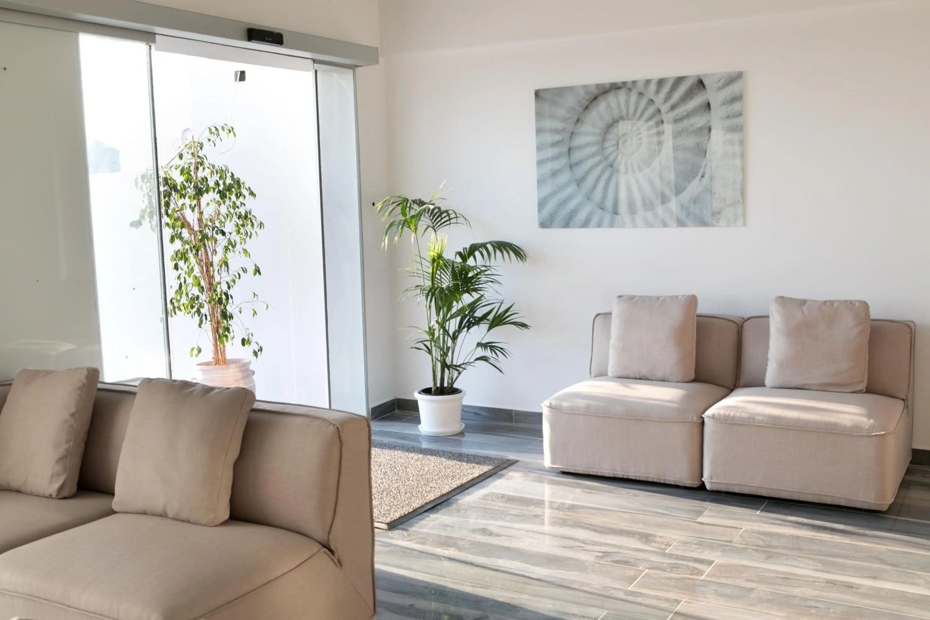 Lobby or reception in Hyperion Hotel