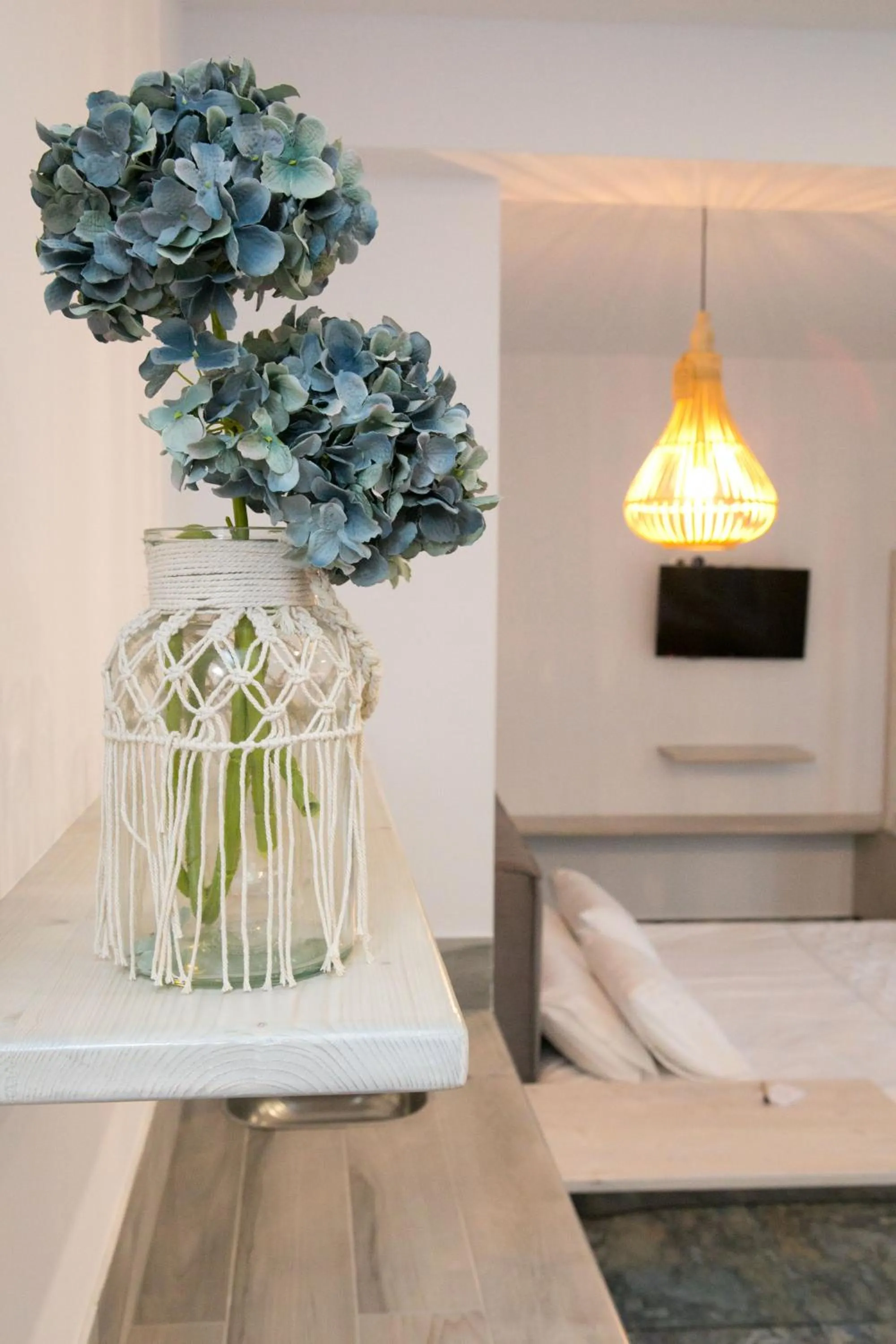 Bed in Hyperion Hotel