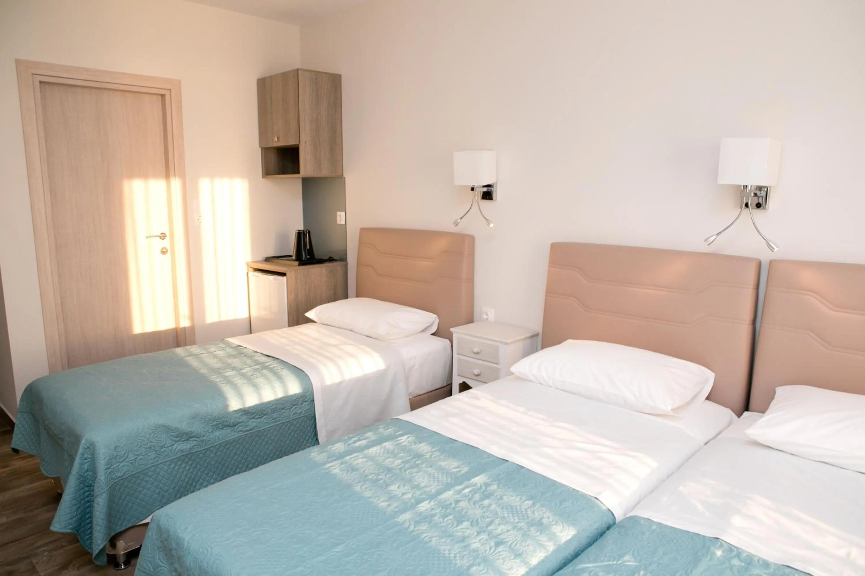 Bed in Hyperion Hotel