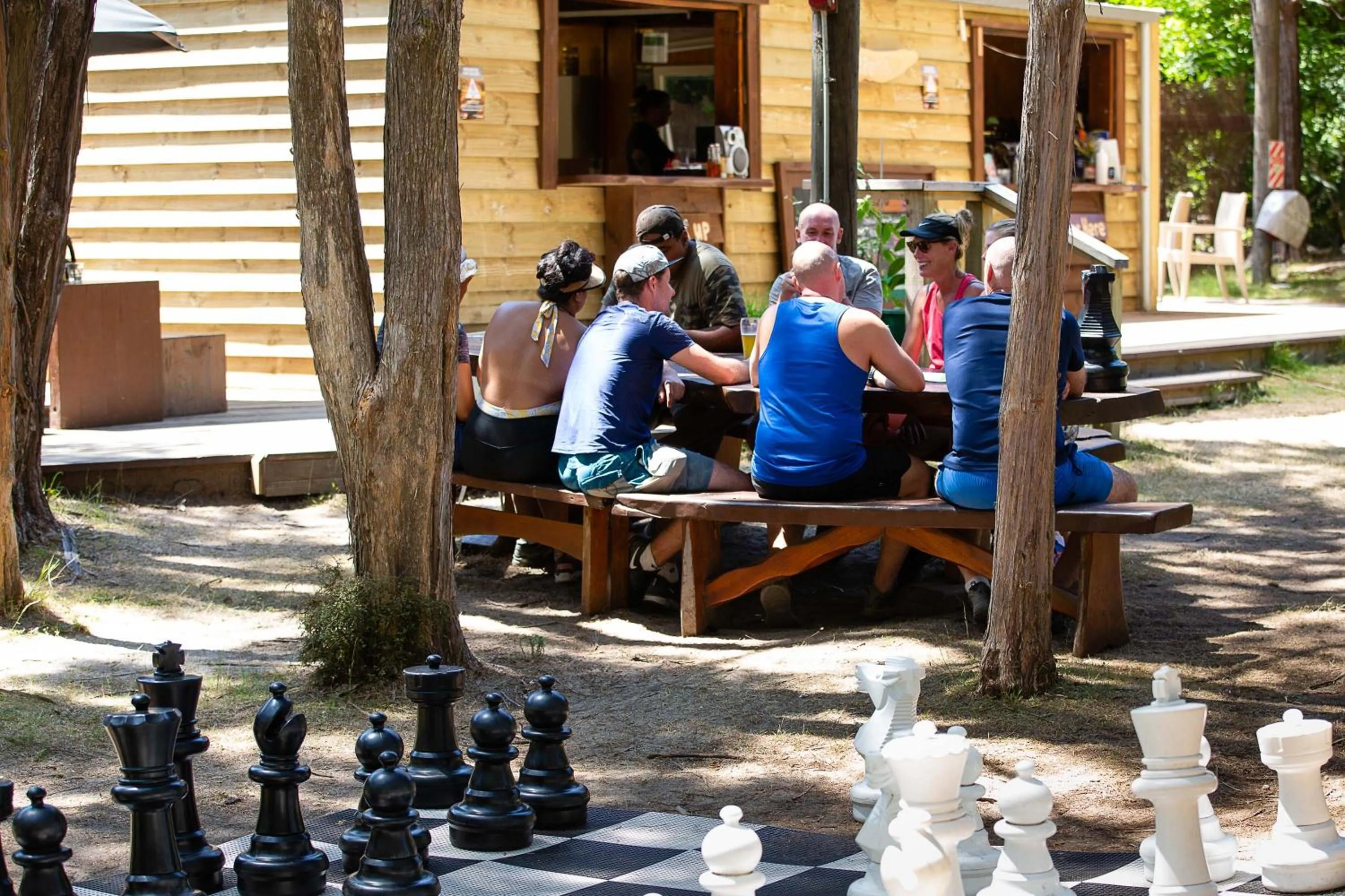 Restaurant/places to eat in Awaroa Lodge