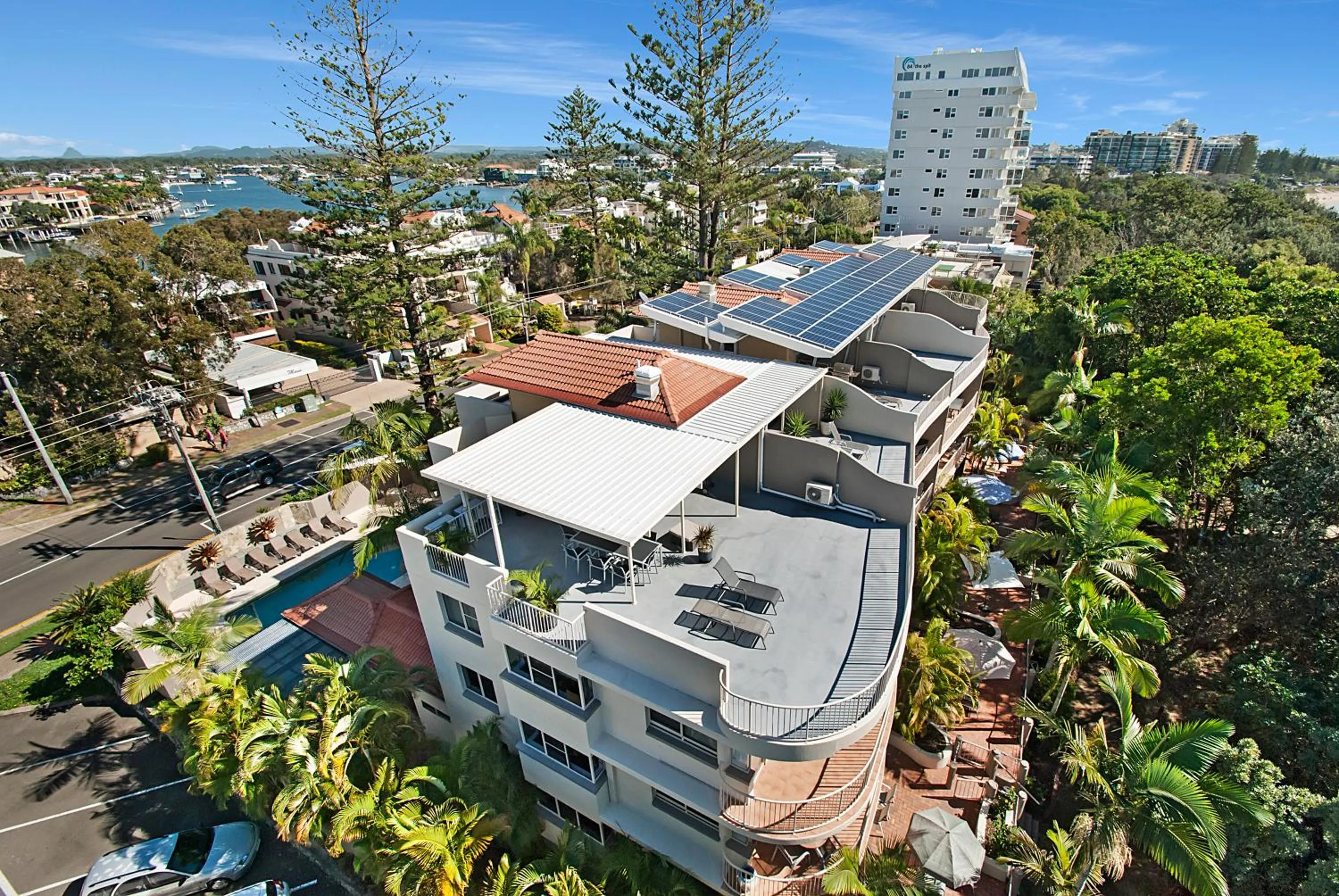 Patio in Beachcomber on the Spit
