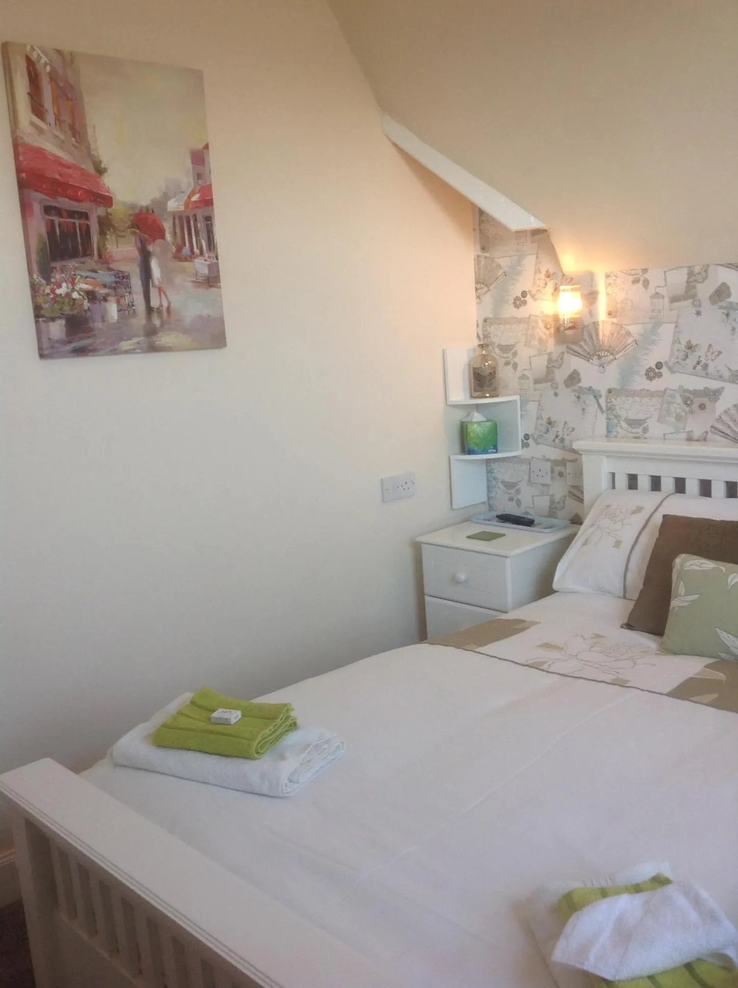 Decorative detail, Bed in Cleasewood Guest House