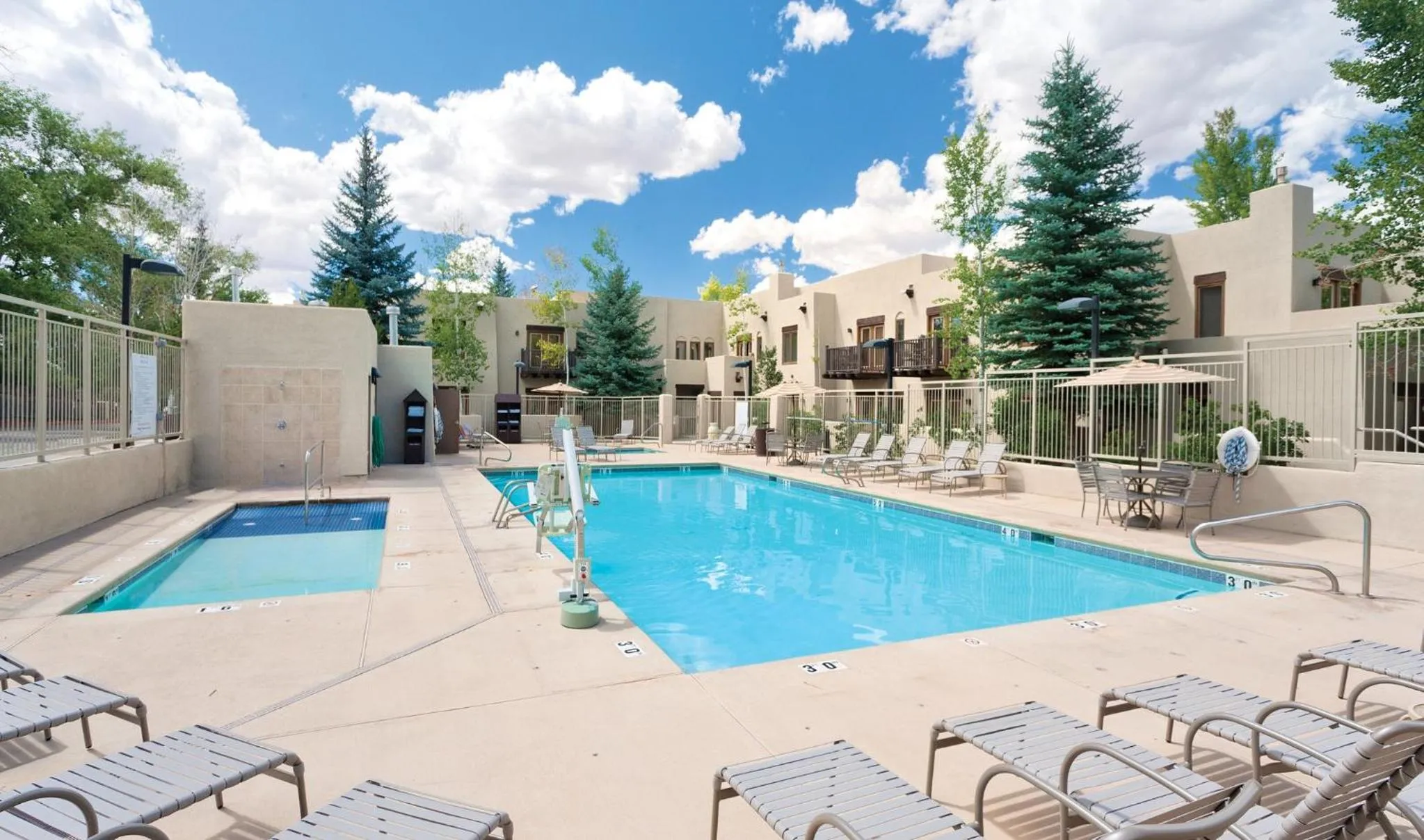 Swimming pool in WorldMark Taos
