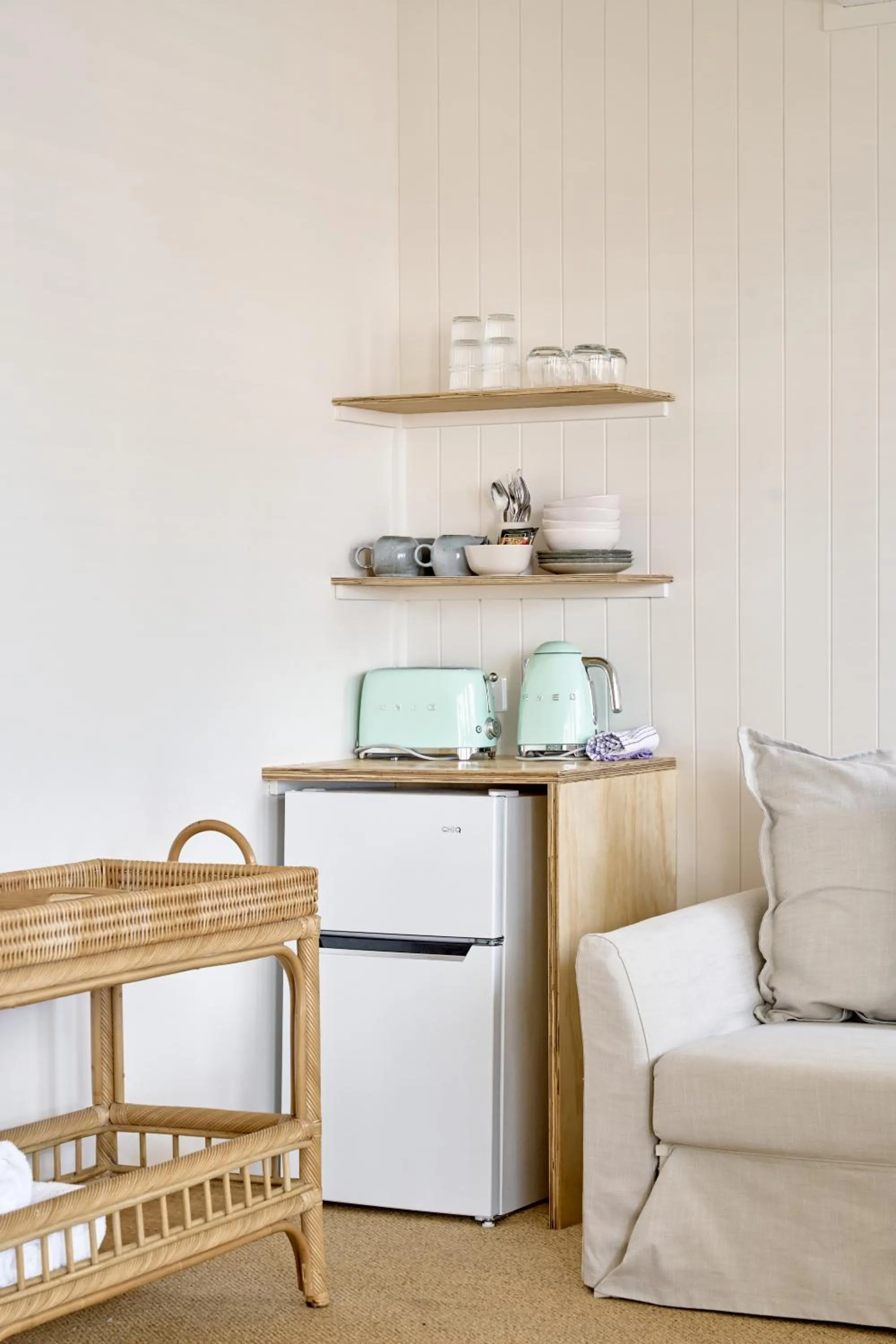 Kitchen or kitchenette in Chalet Motel Brunswick Heads