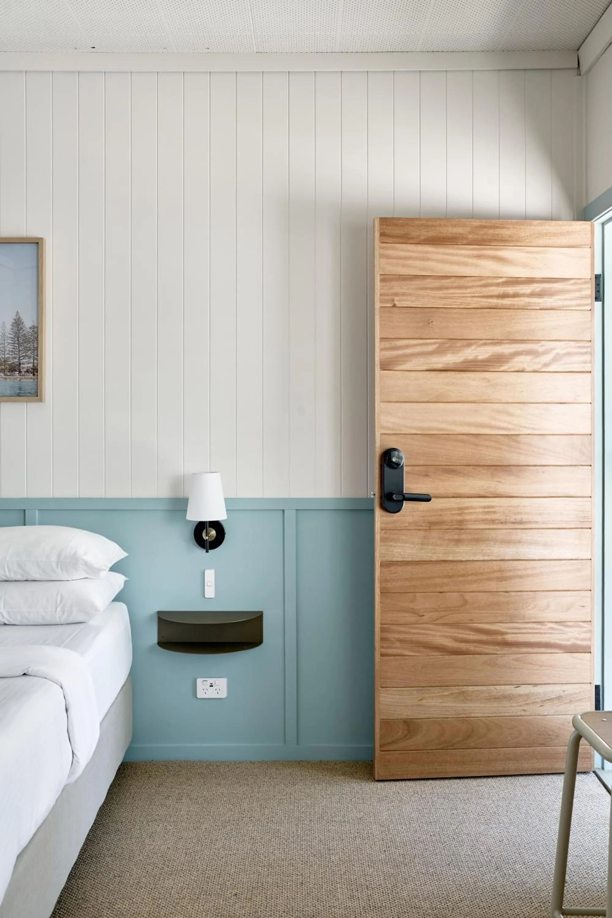 Bedroom, Bed in Chalet Motel Brunswick Heads