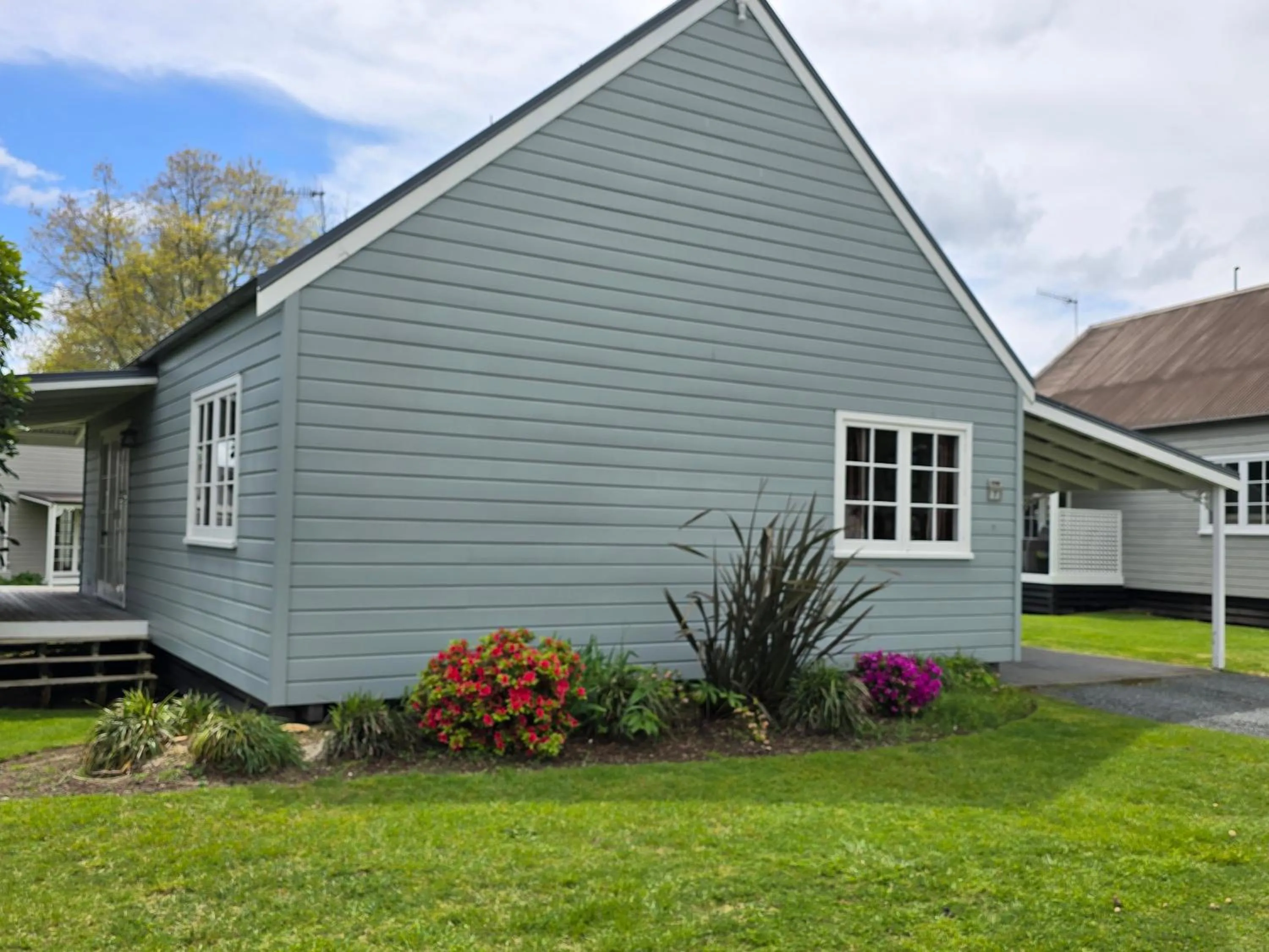 Garden in Huka Falls Resort