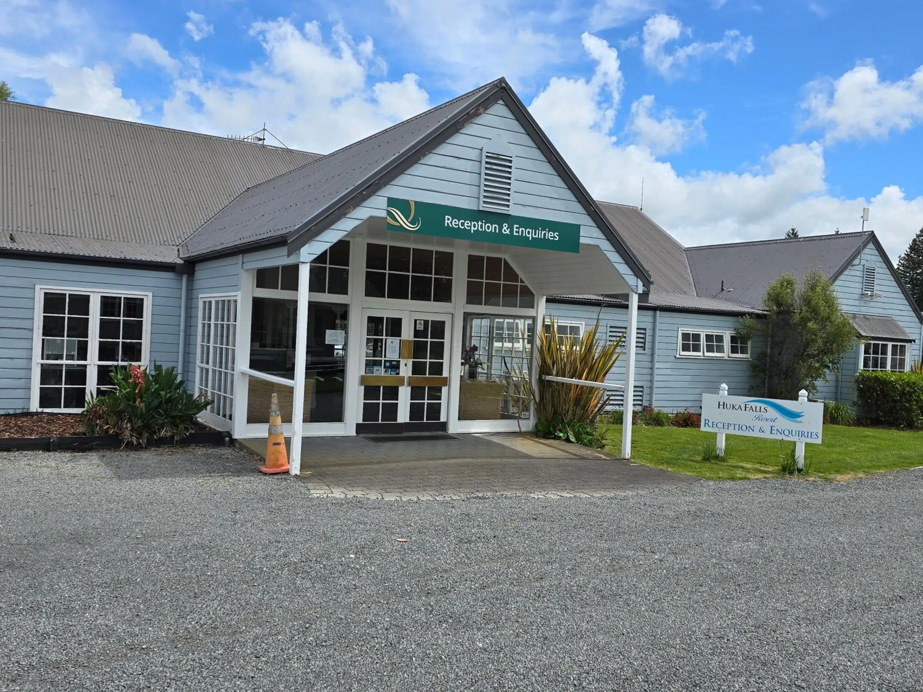 Property building in Huka Falls Resort