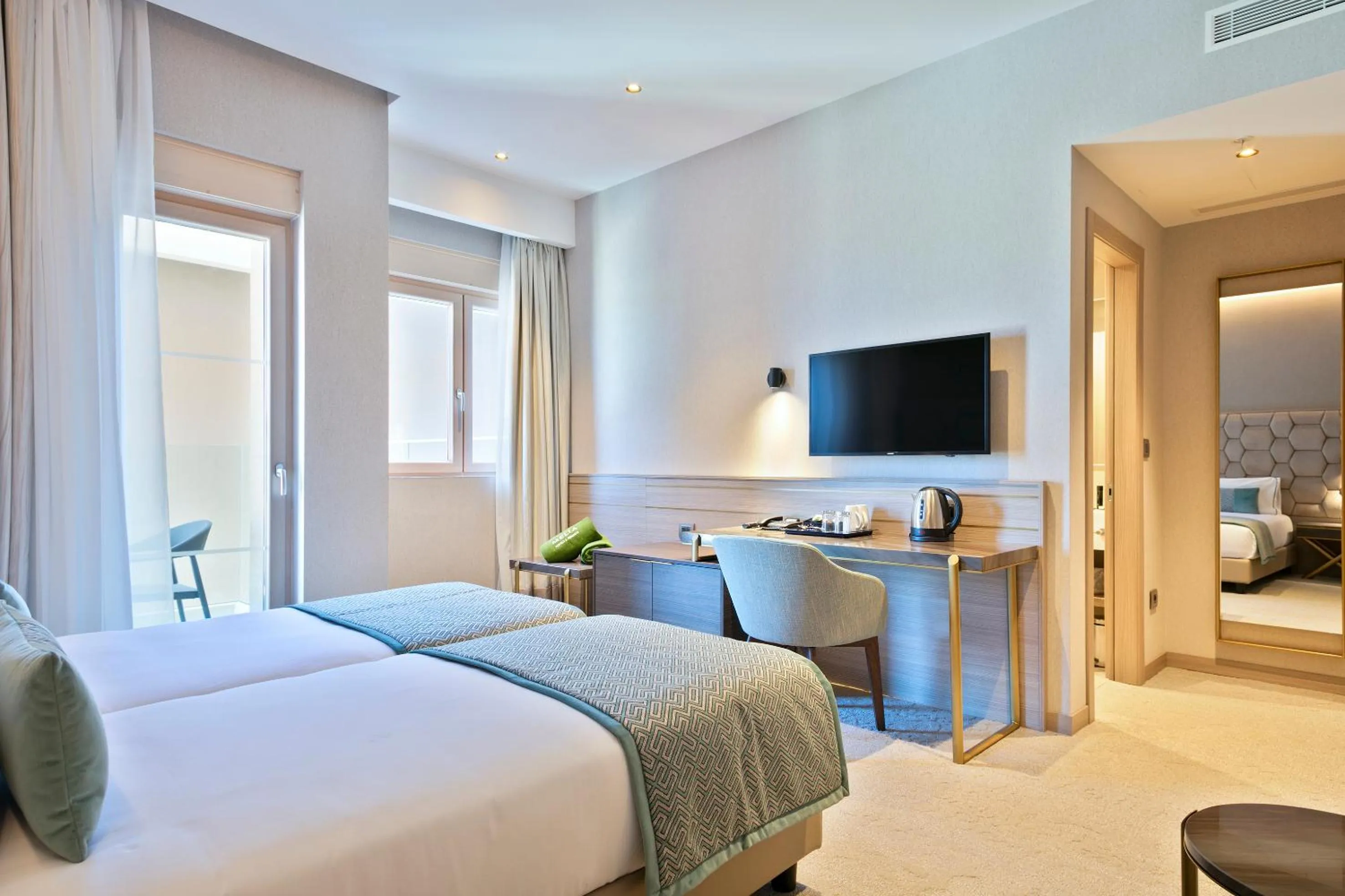 Bedroom, Bed in Hotel AMI Budva Petrovac