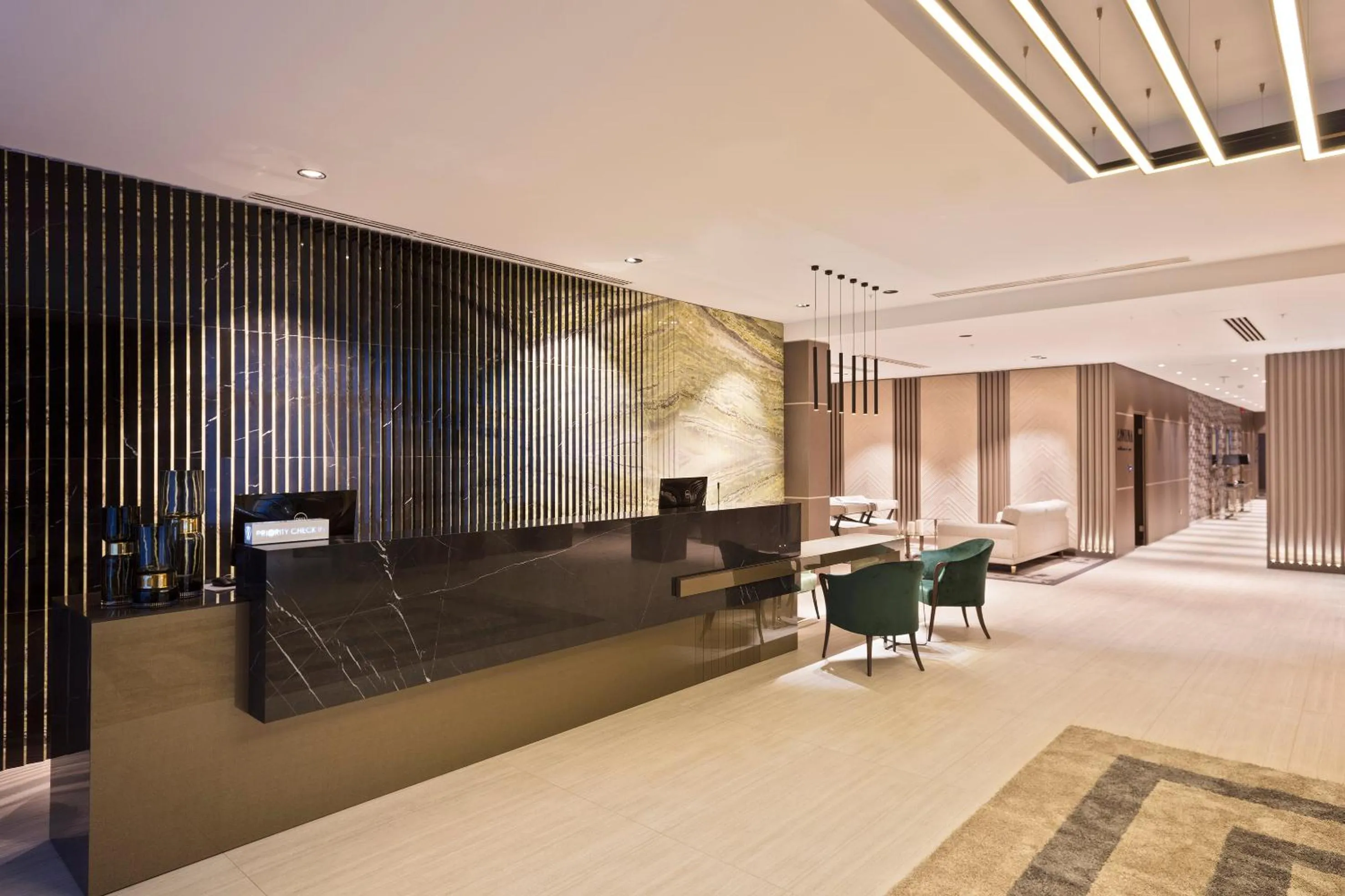 Lobby or reception in Hotel AMI Budva Petrovac