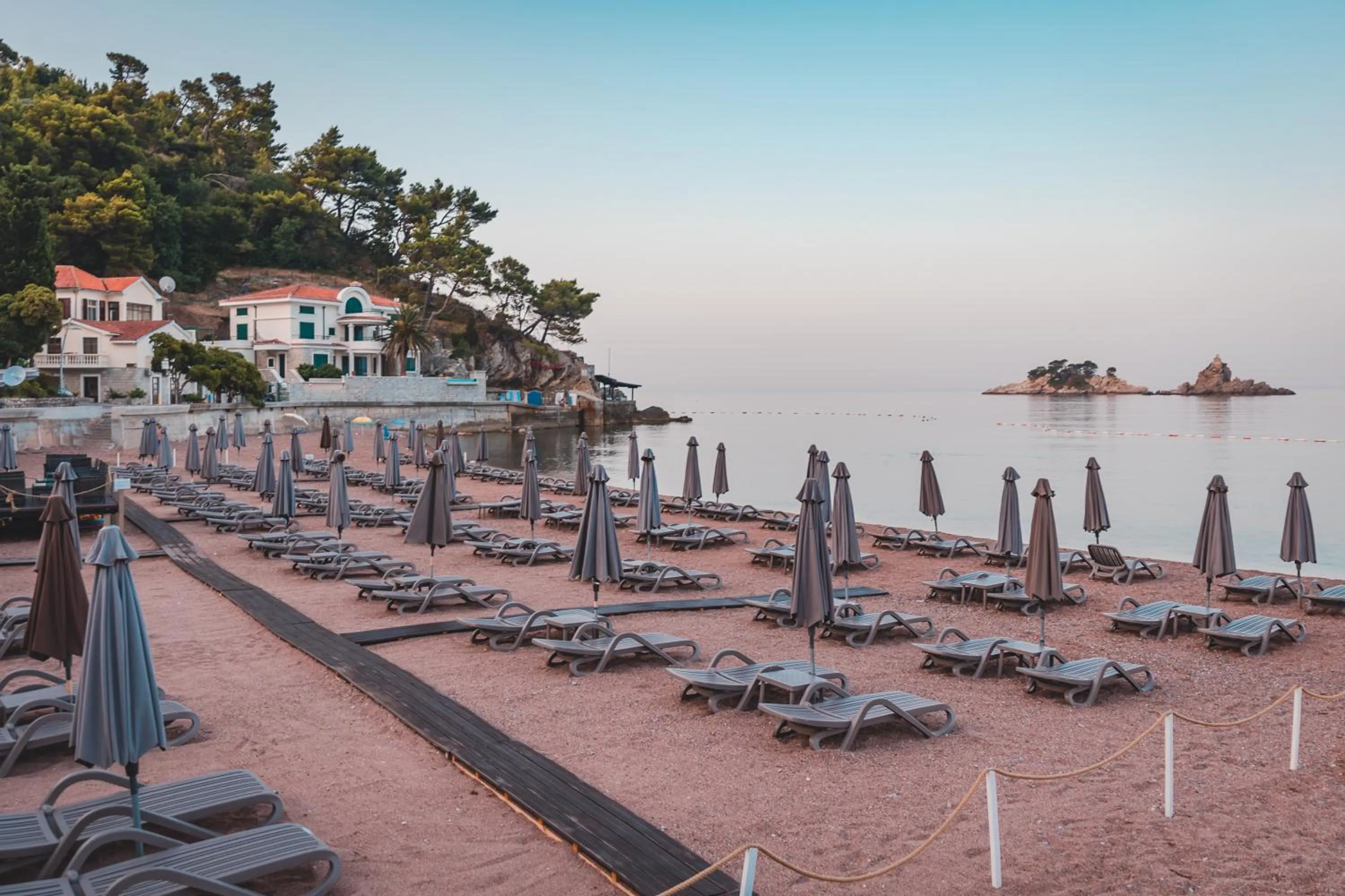 Beach in Hotel AMI Budva Petrovac