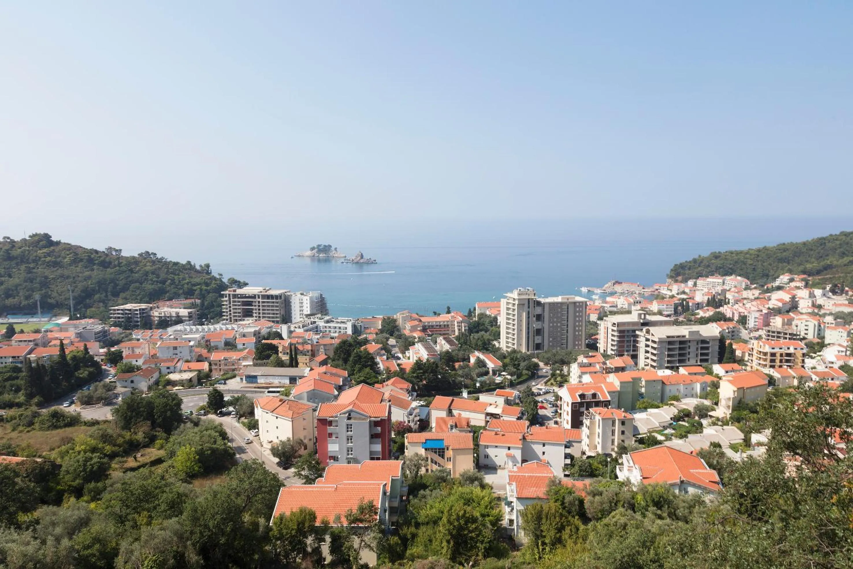 Sea view in Hotel AMI Budva Petrovac