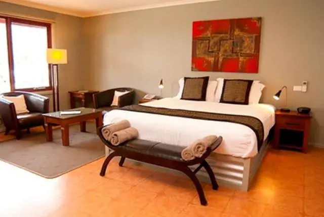 Bed in Bairnsdale Motel Bed in Bairnsdale Motel