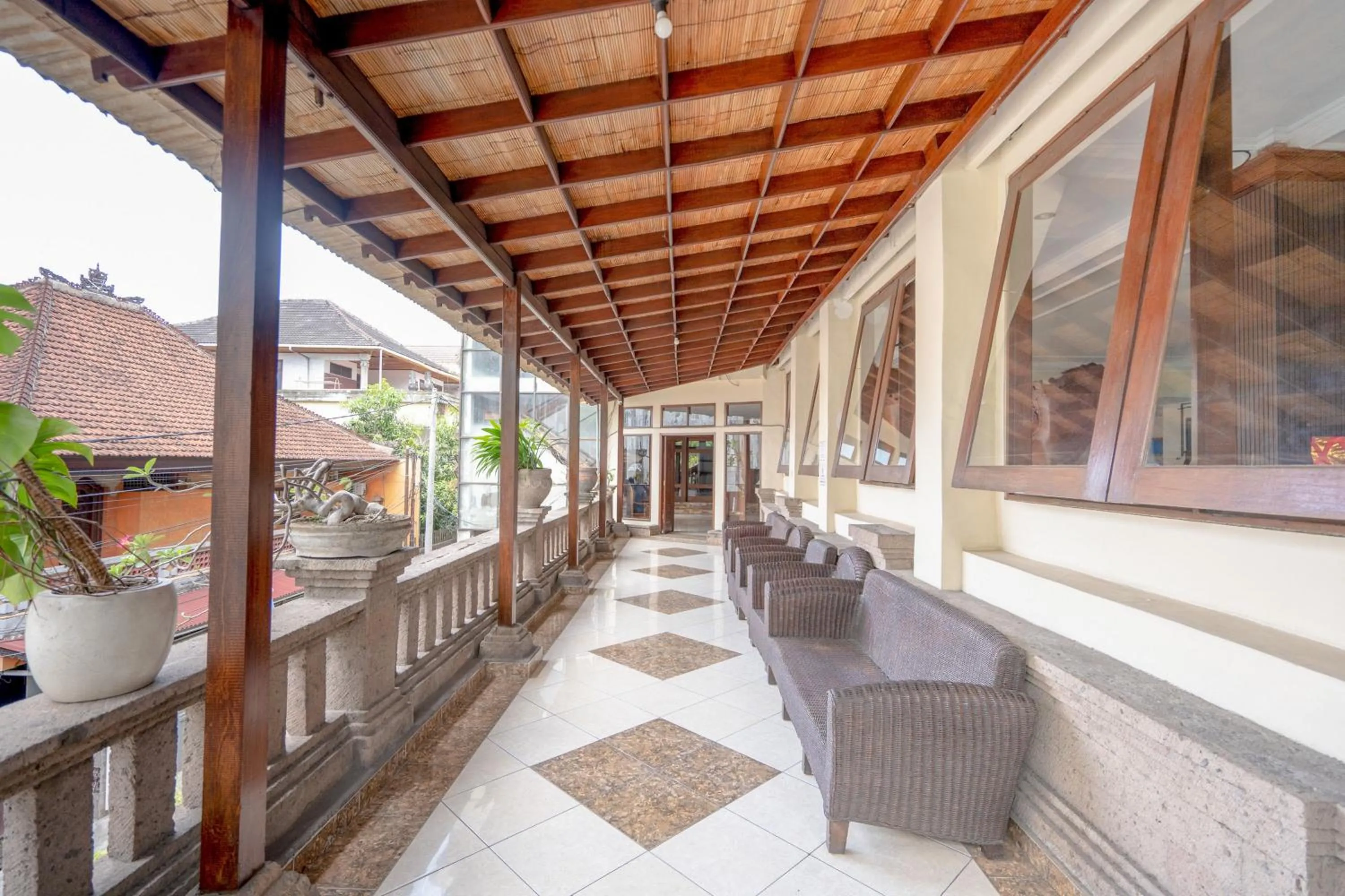 Property building in RedDoorz Plus at Mahajaya Hotel Denpasar