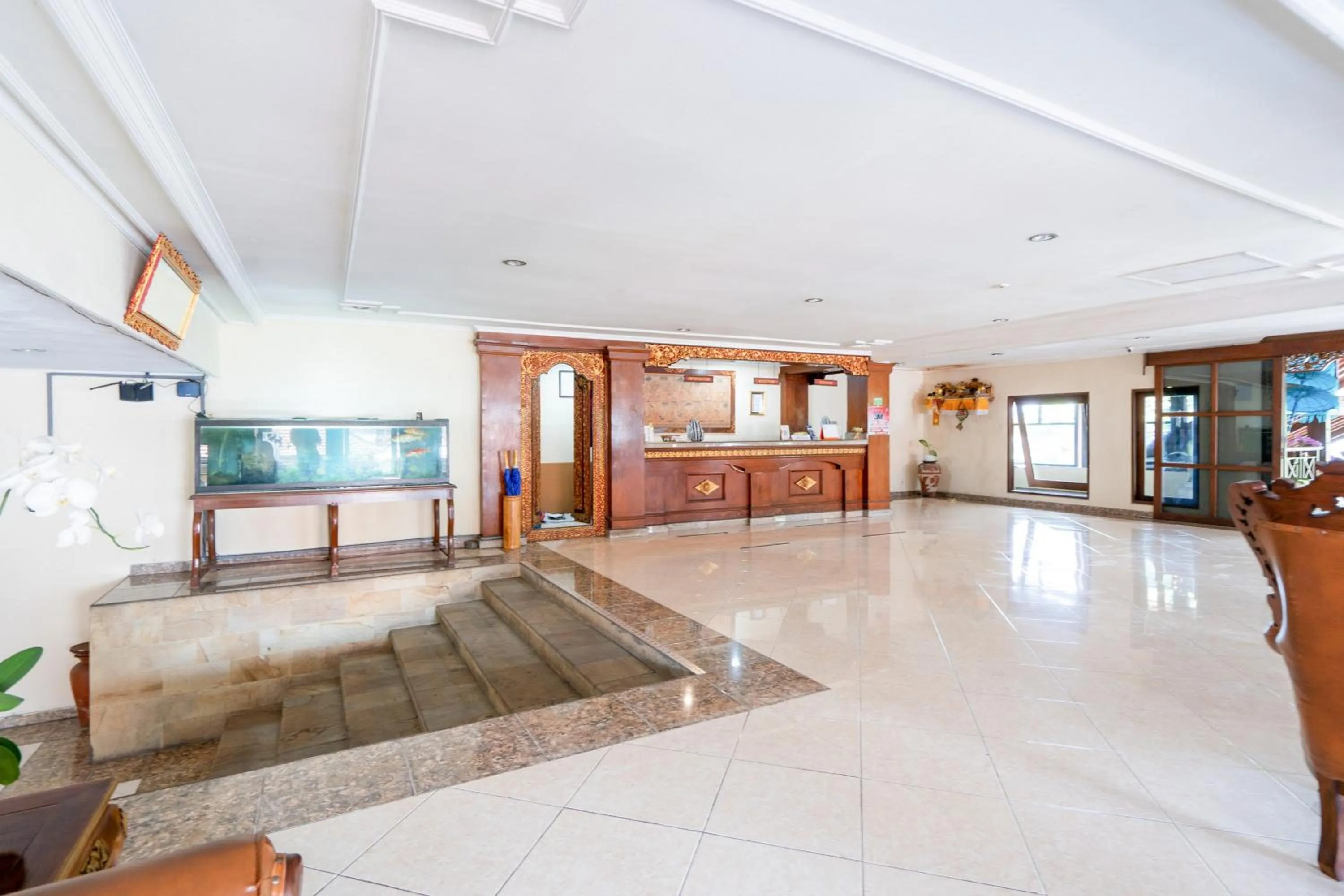 Property building in RedDoorz Plus at Mahajaya Hotel Denpasar