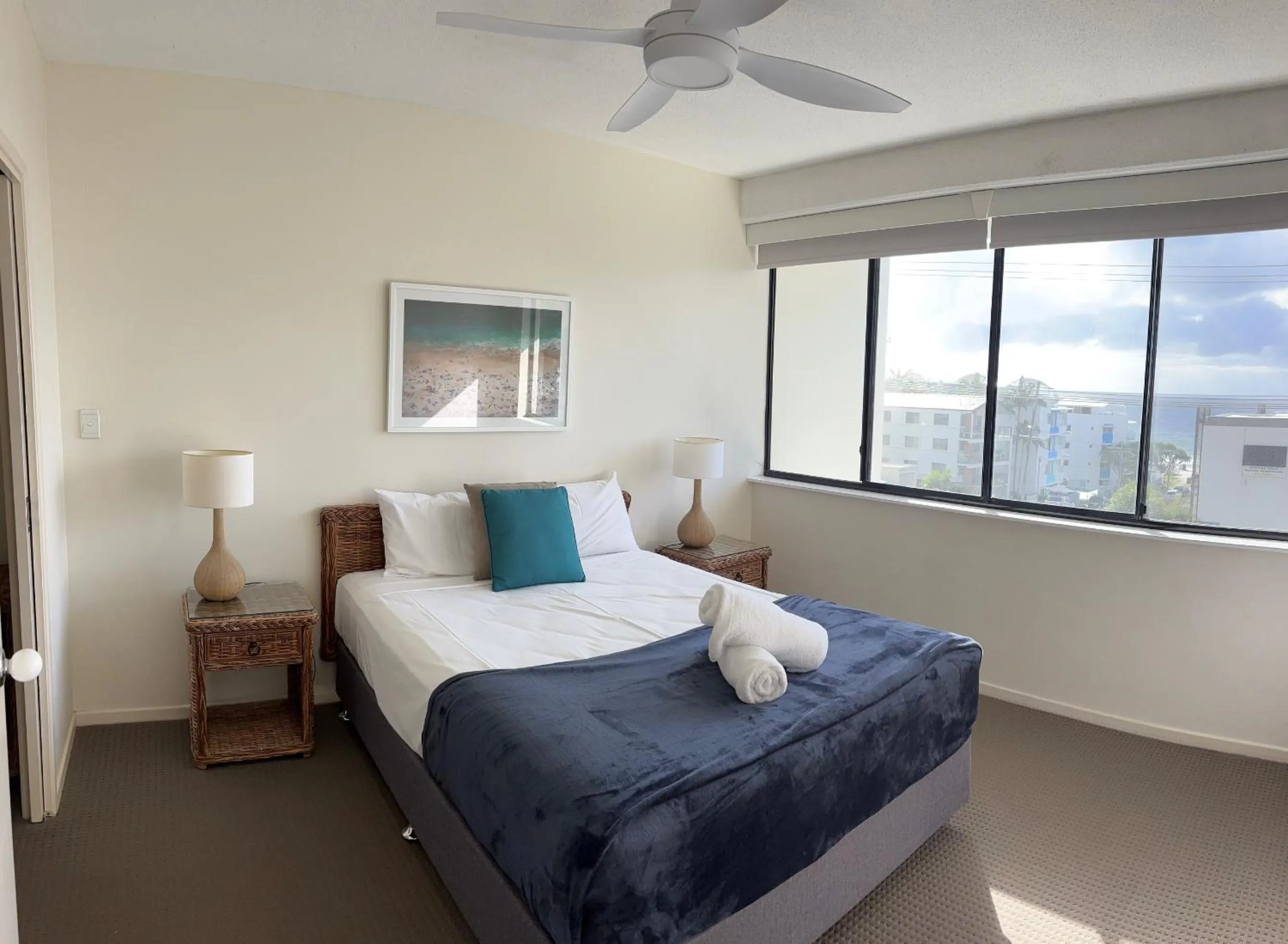 Bed in Kings Row Apartments