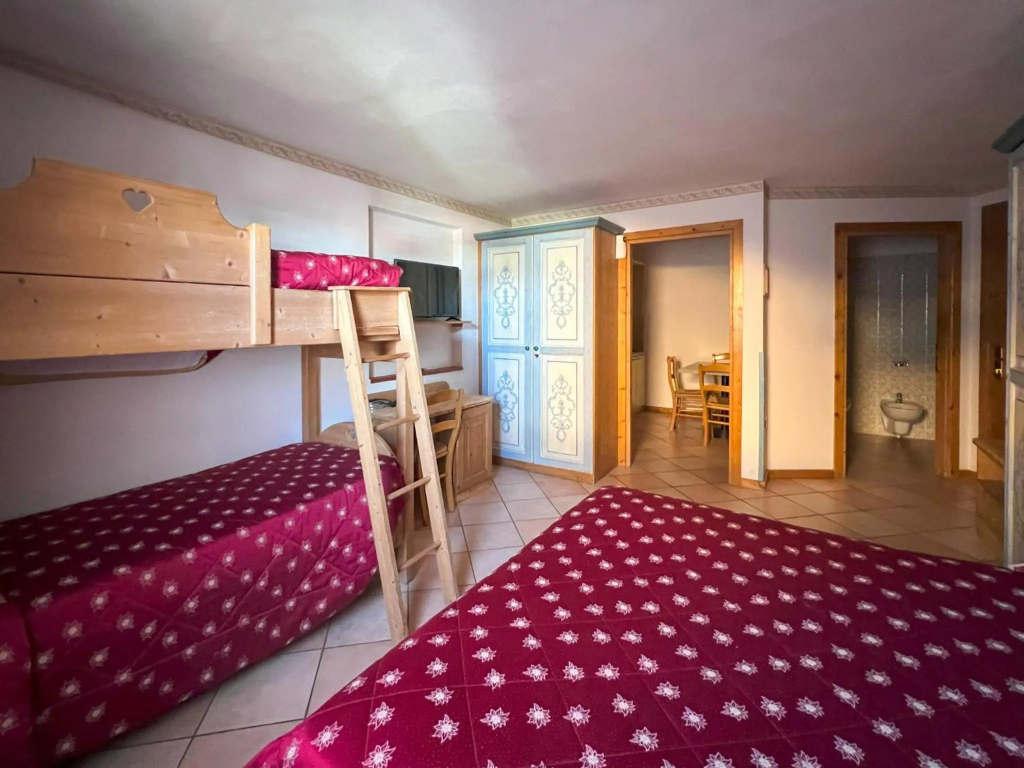 Bedroom, Bed in Hotel Residence Dahu
