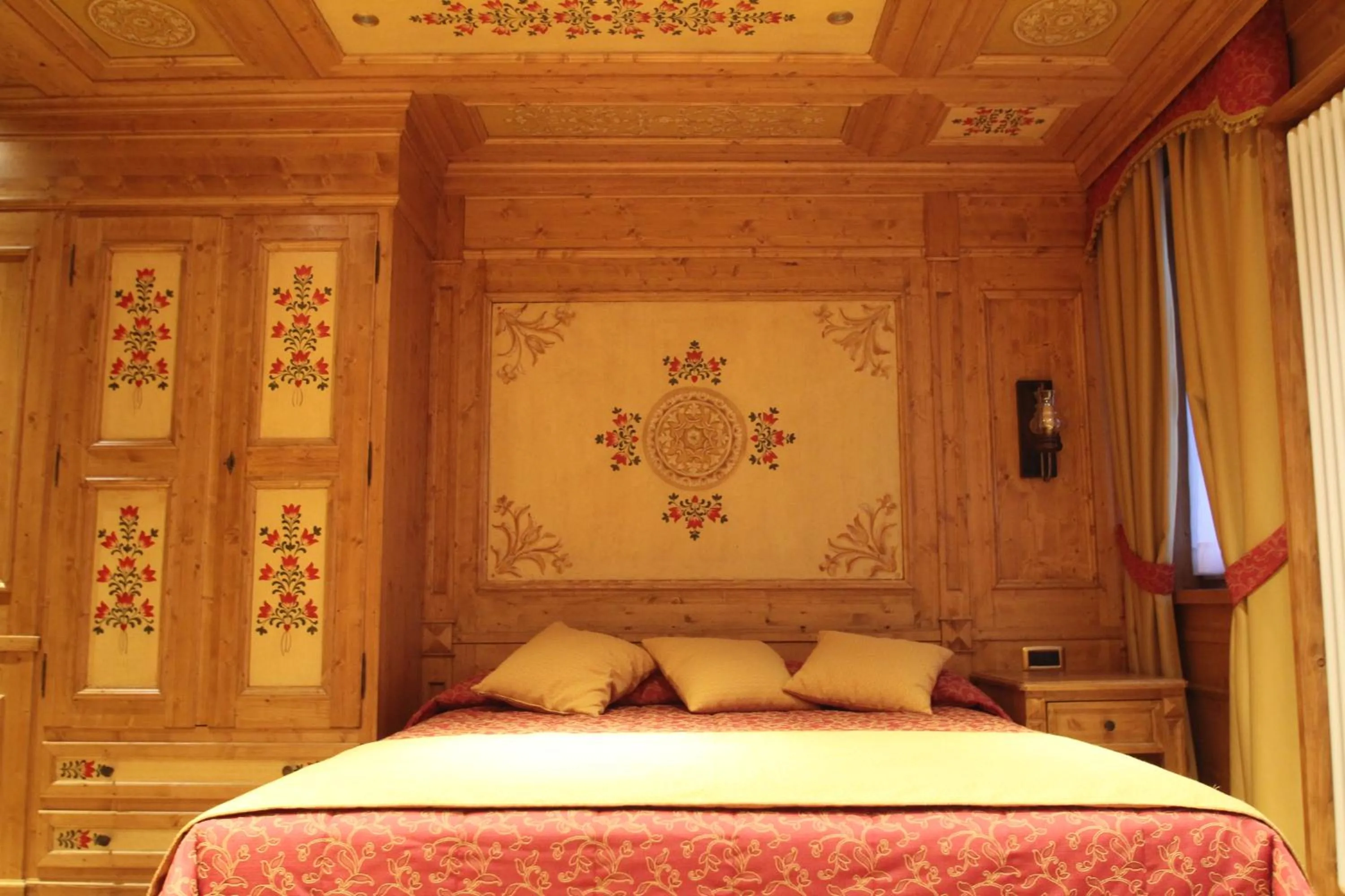 Bed in Hotel Residence Dahu